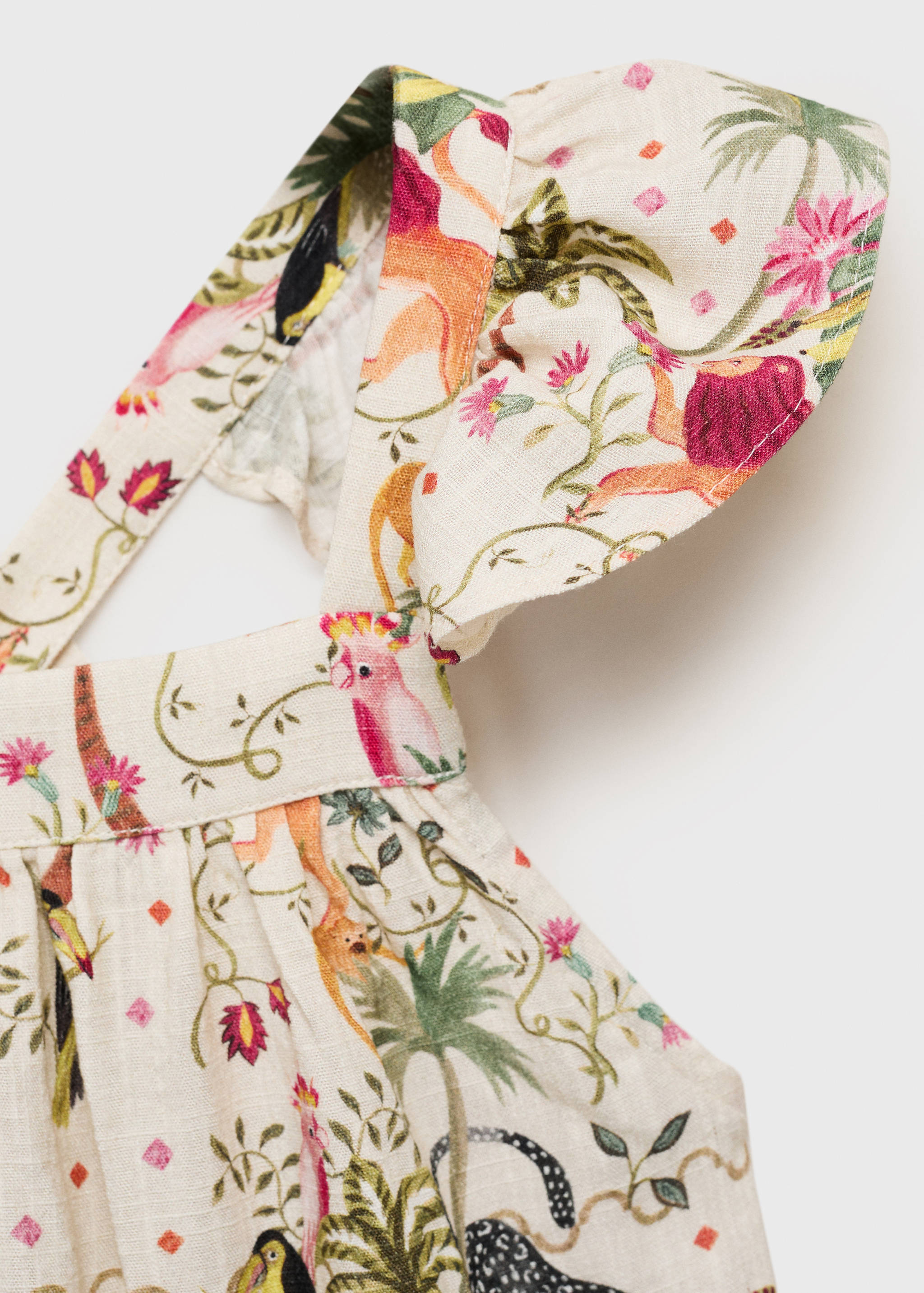 Floral print dress - Details of the article 8