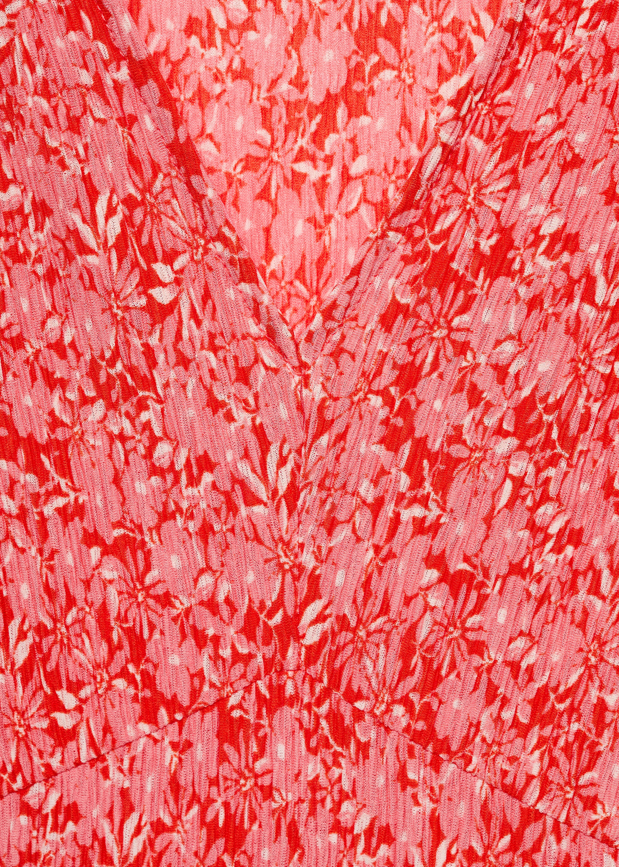 Maternity dress with floral texture - Details of the article 8