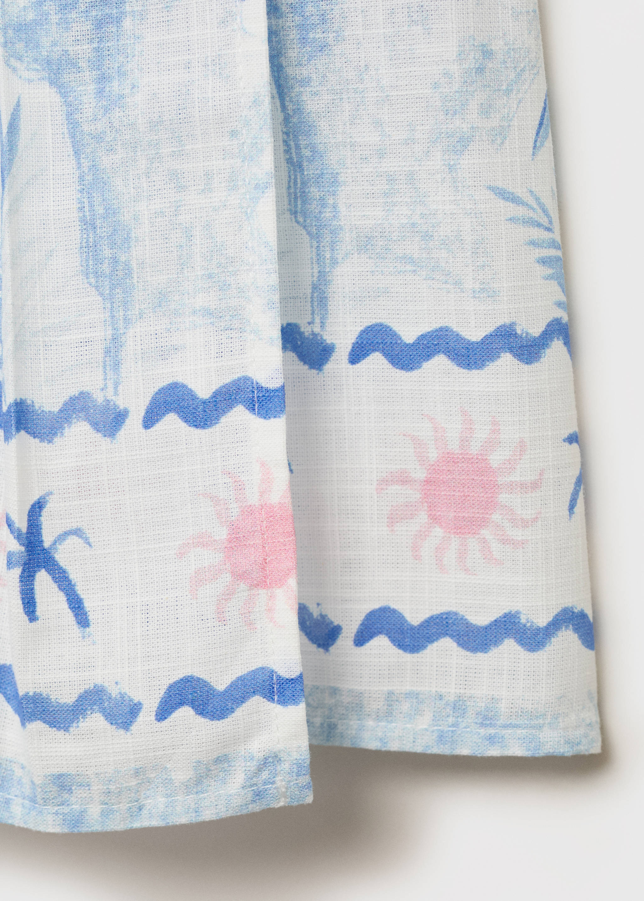 Спідниця з принтом пальм - Детальніше про товар 8