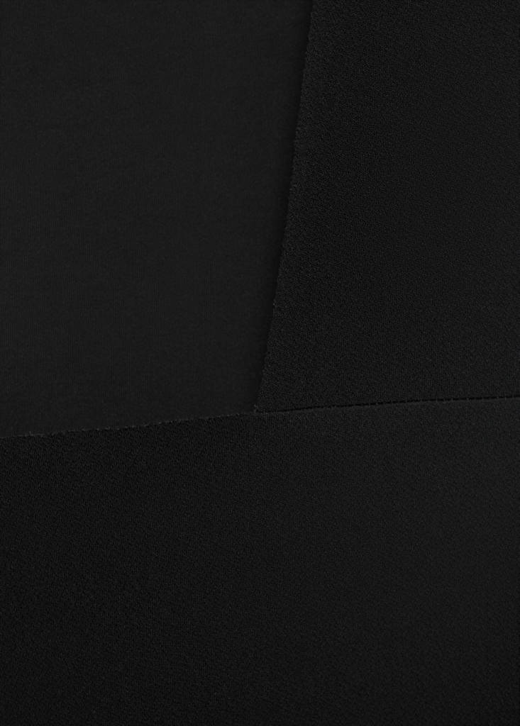 Maternity midi-dress — Black