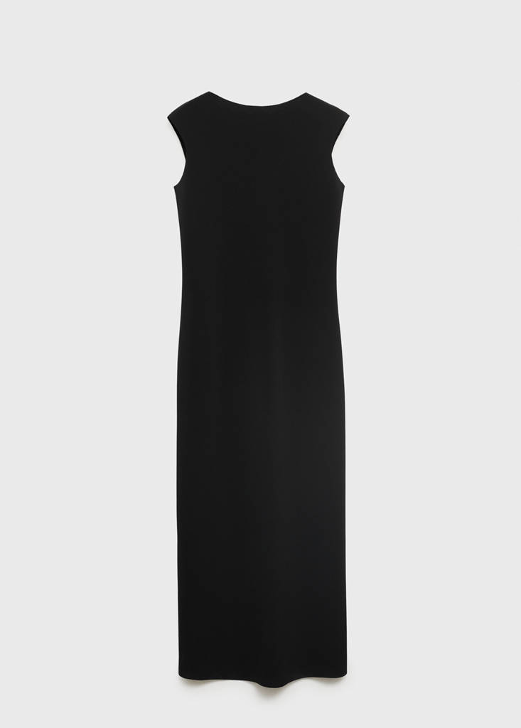 Maternity midi-dress — Black