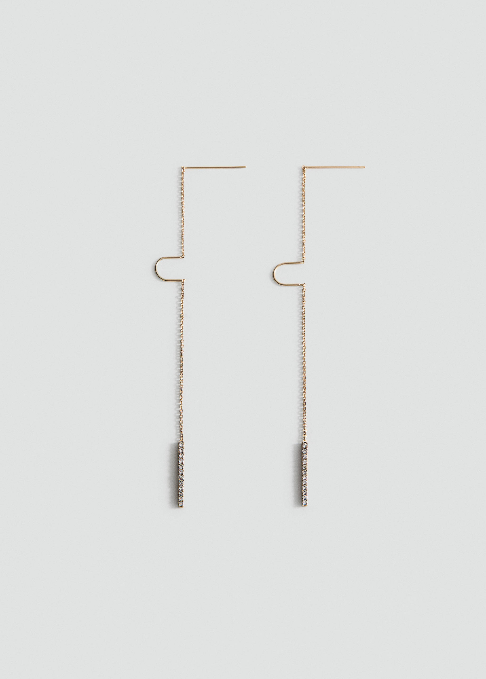 Pendientes cristales colgantes - Artículo sin modelo