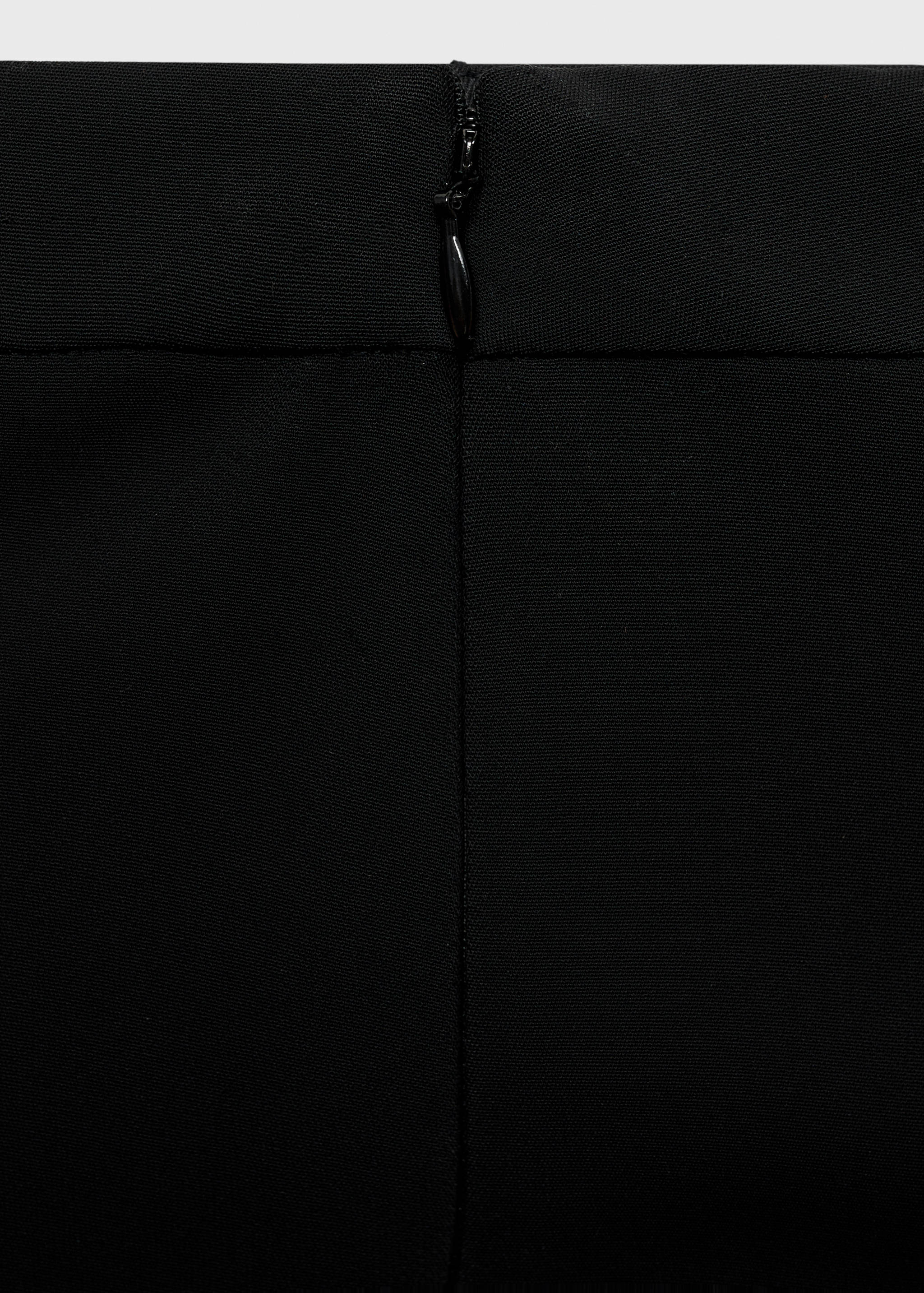 Calças à boca de sino com cintura alta - Pormenor do artigo 0