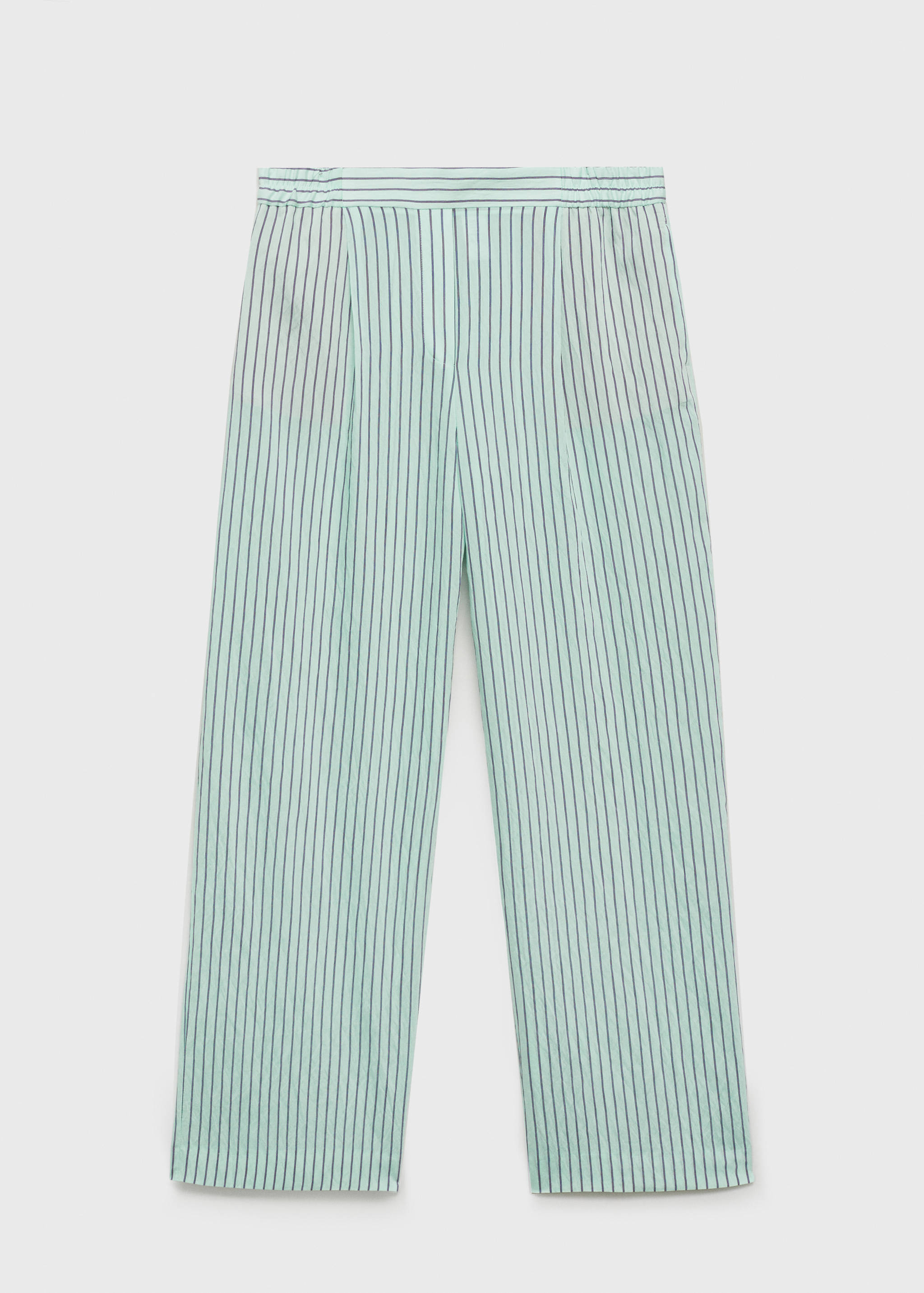 Striped flowy trousers - Article without model