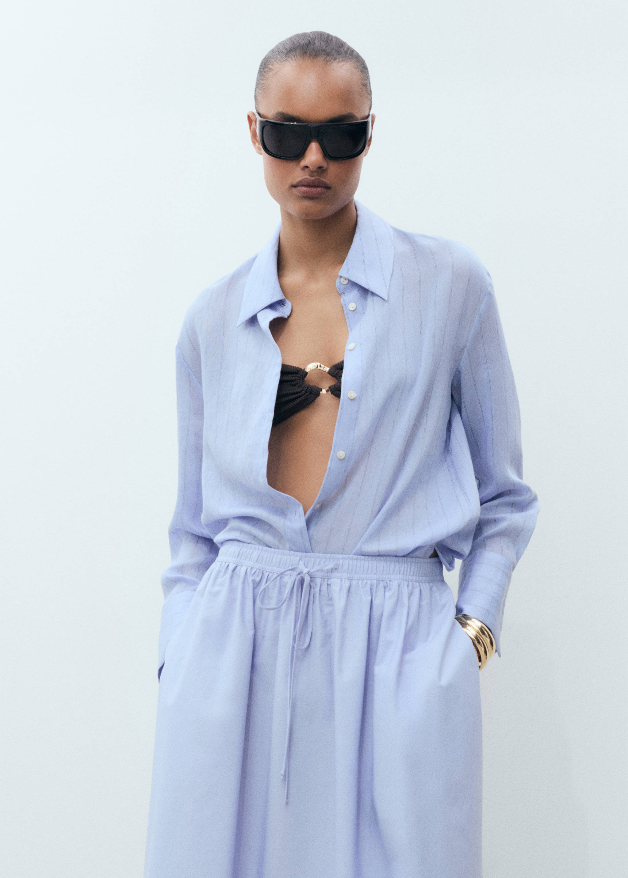 Jupe coton évasée - Détail de l'article 1