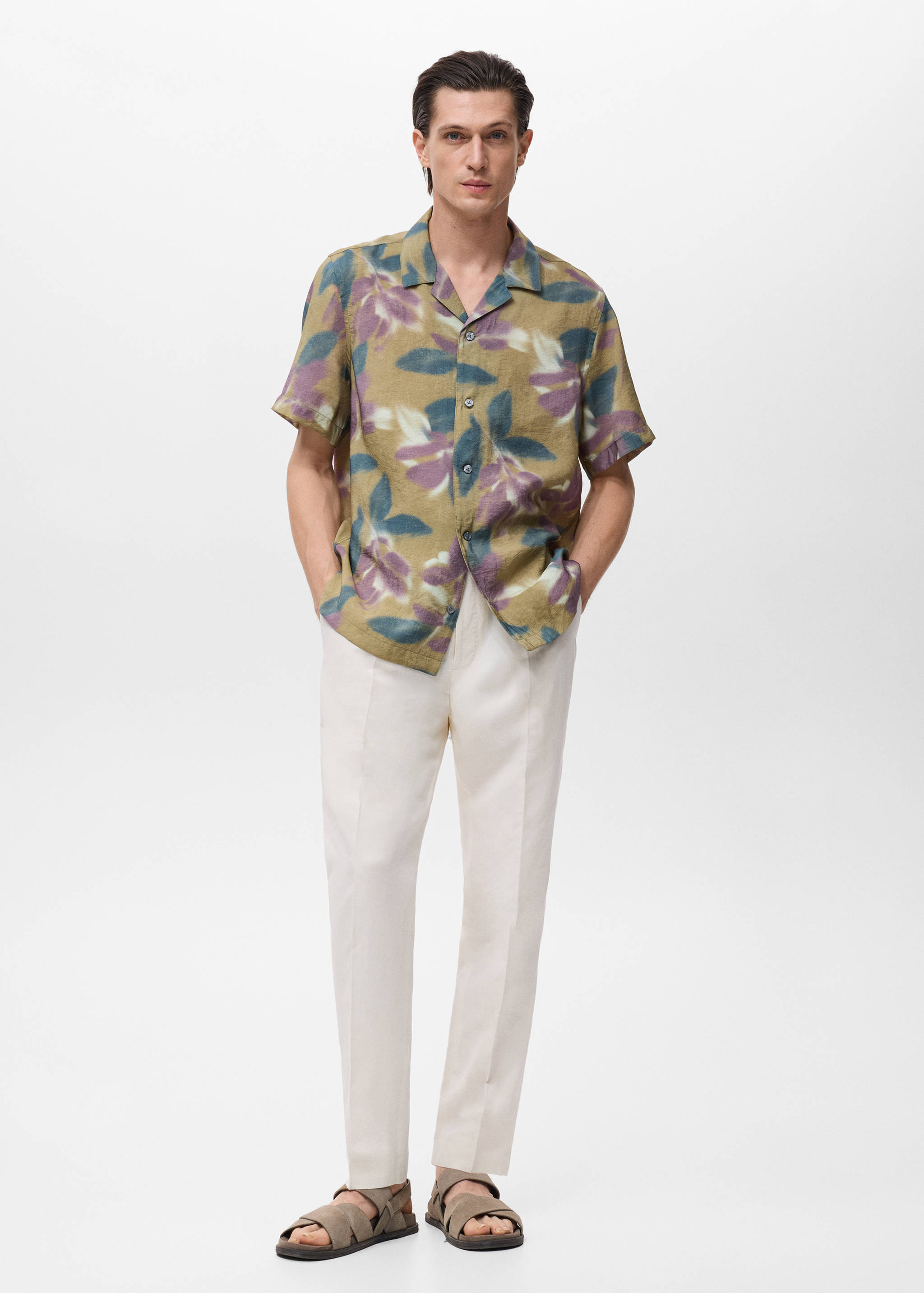 Printed short-sleeved shirt - General plane
