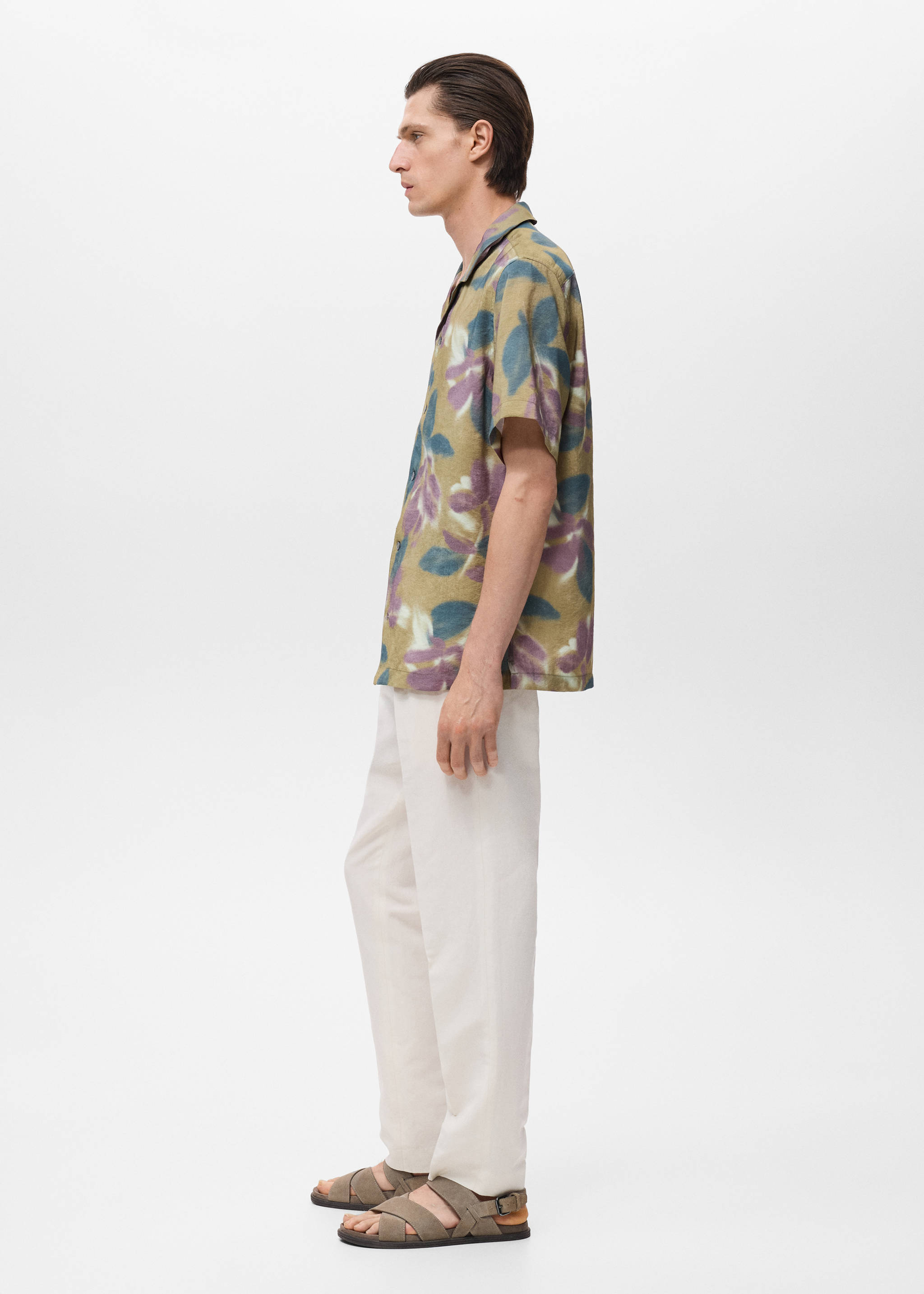 Printed short-sleeved shirt - Details of the article 2