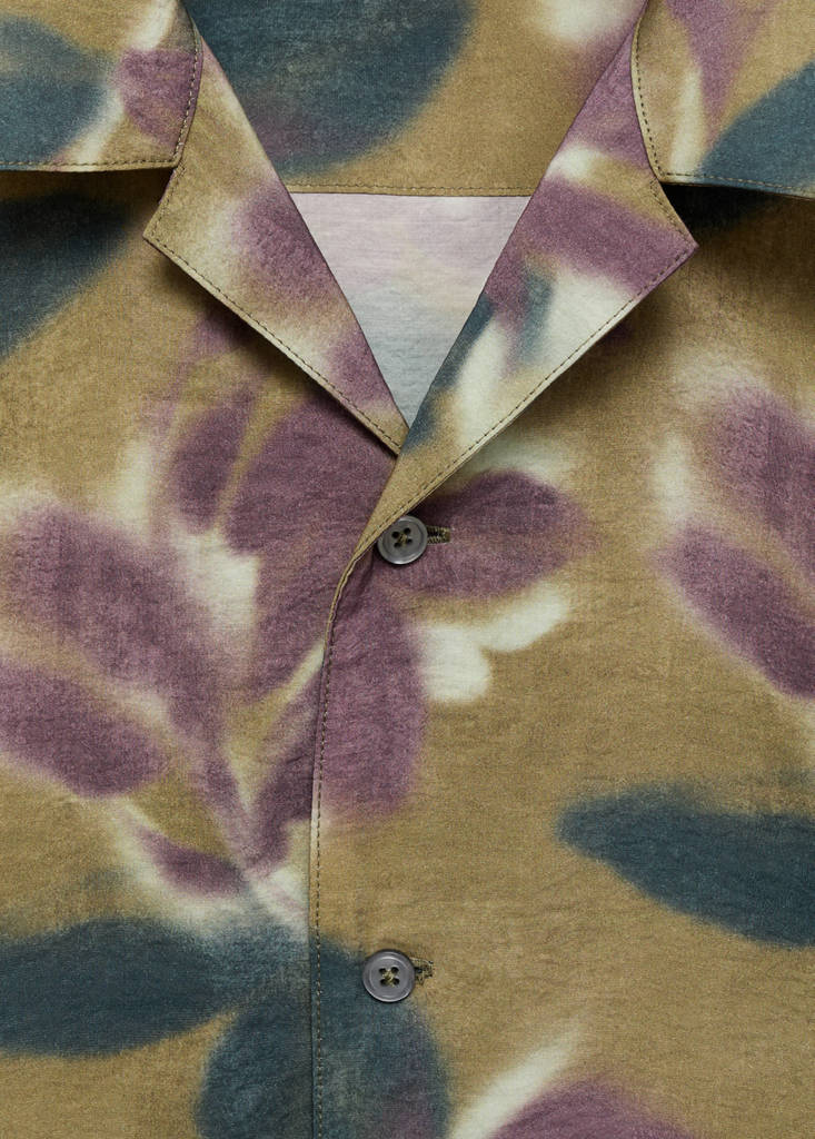 Printed short-sleeved shirt — Light/Pastel Purple