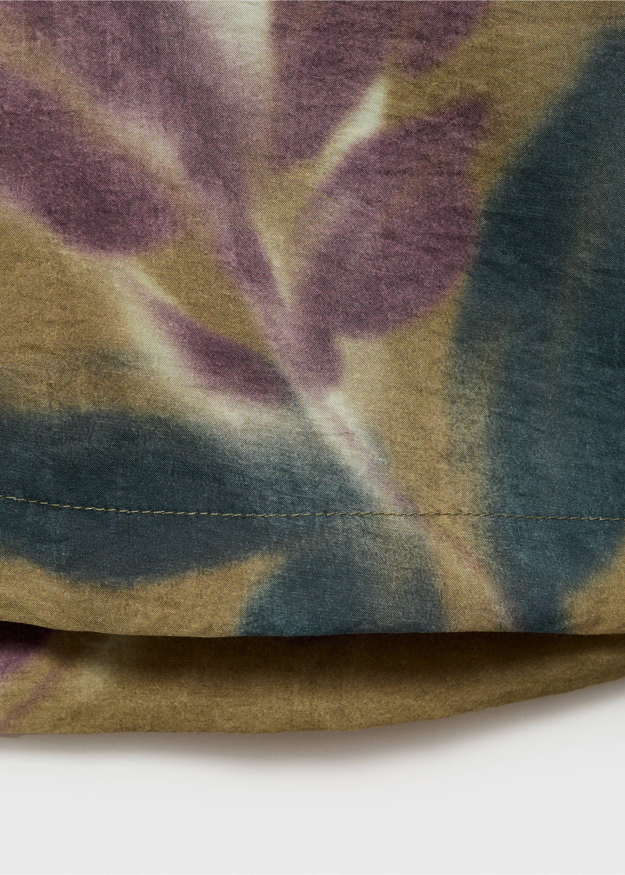 قميص مطبوع بأكمام قصيرة - تفاصيل المنتج 0, أرجواني فاتح/خفيف. Ref: 17061273-00.