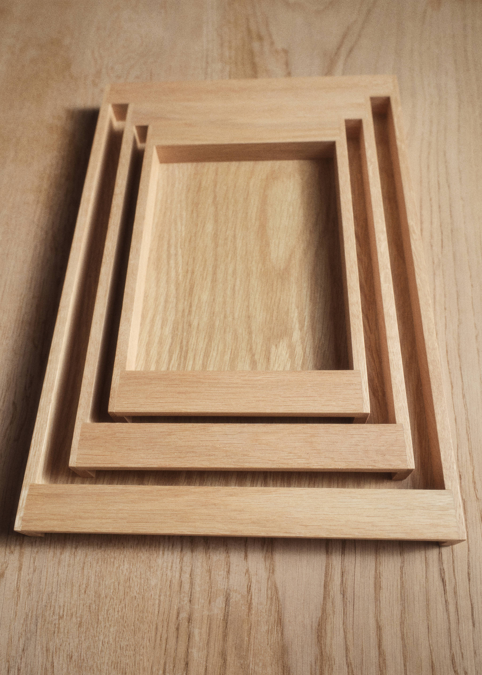 Medium rectangular wooden tray - Details of the article 6
