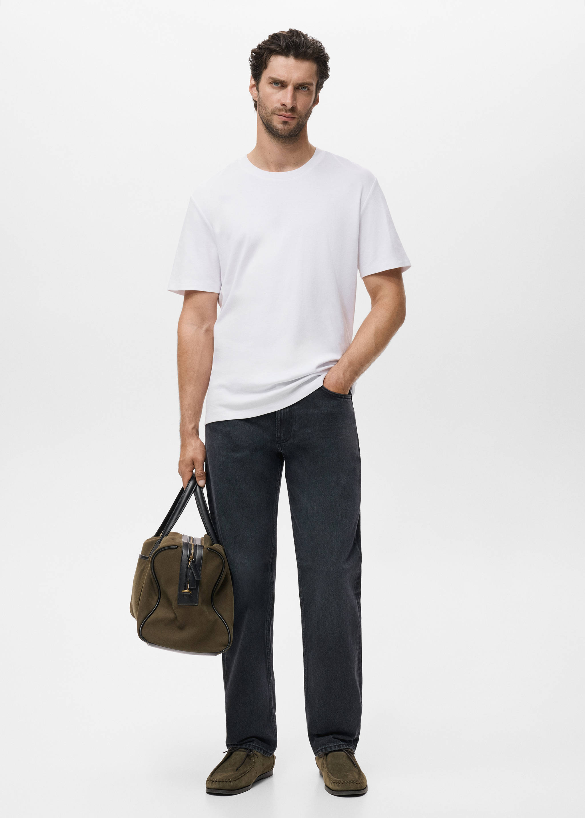 Medium weight regular fit T-shirt - General plane