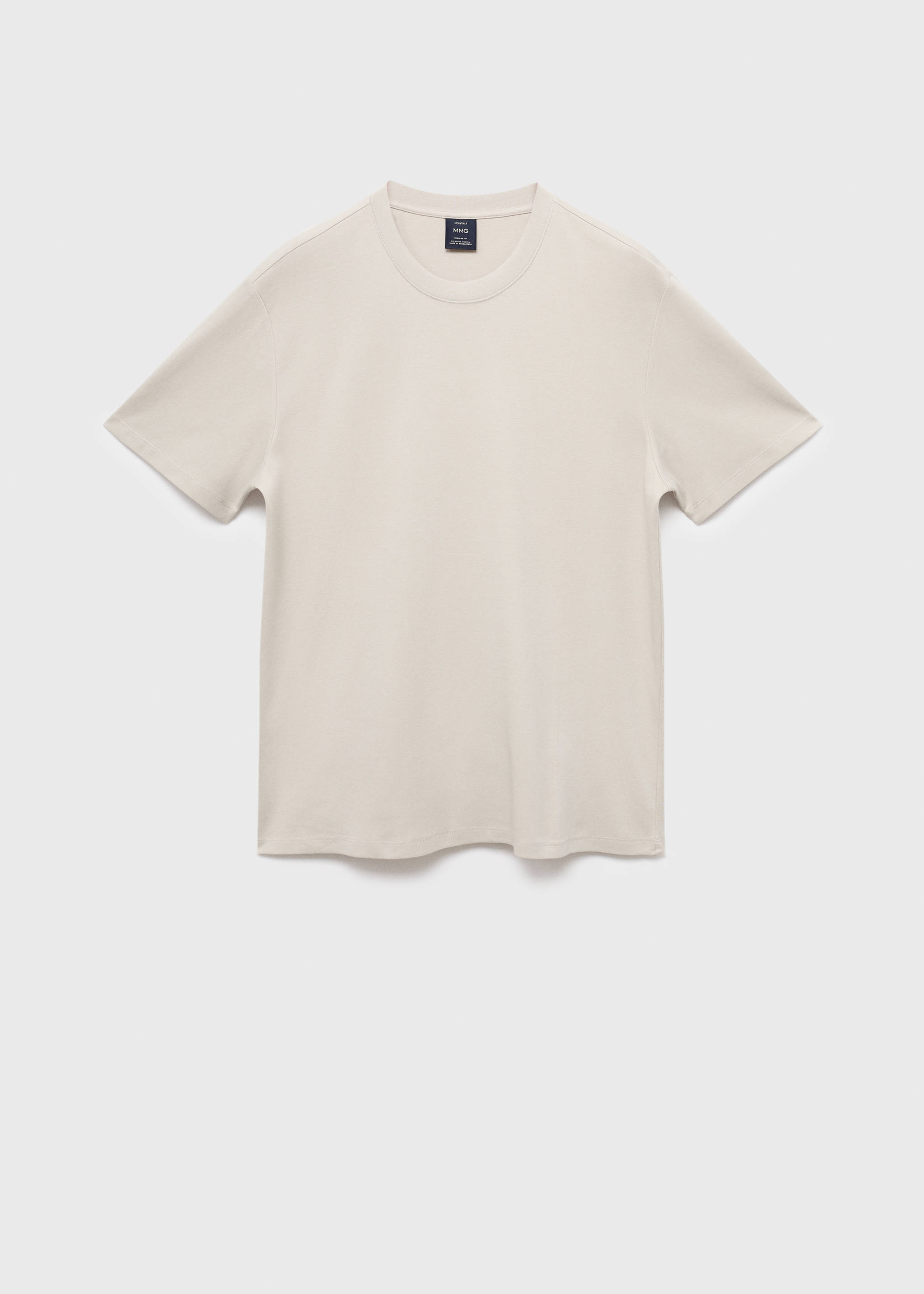 Medium weight regular fit T-shirt - Article without model