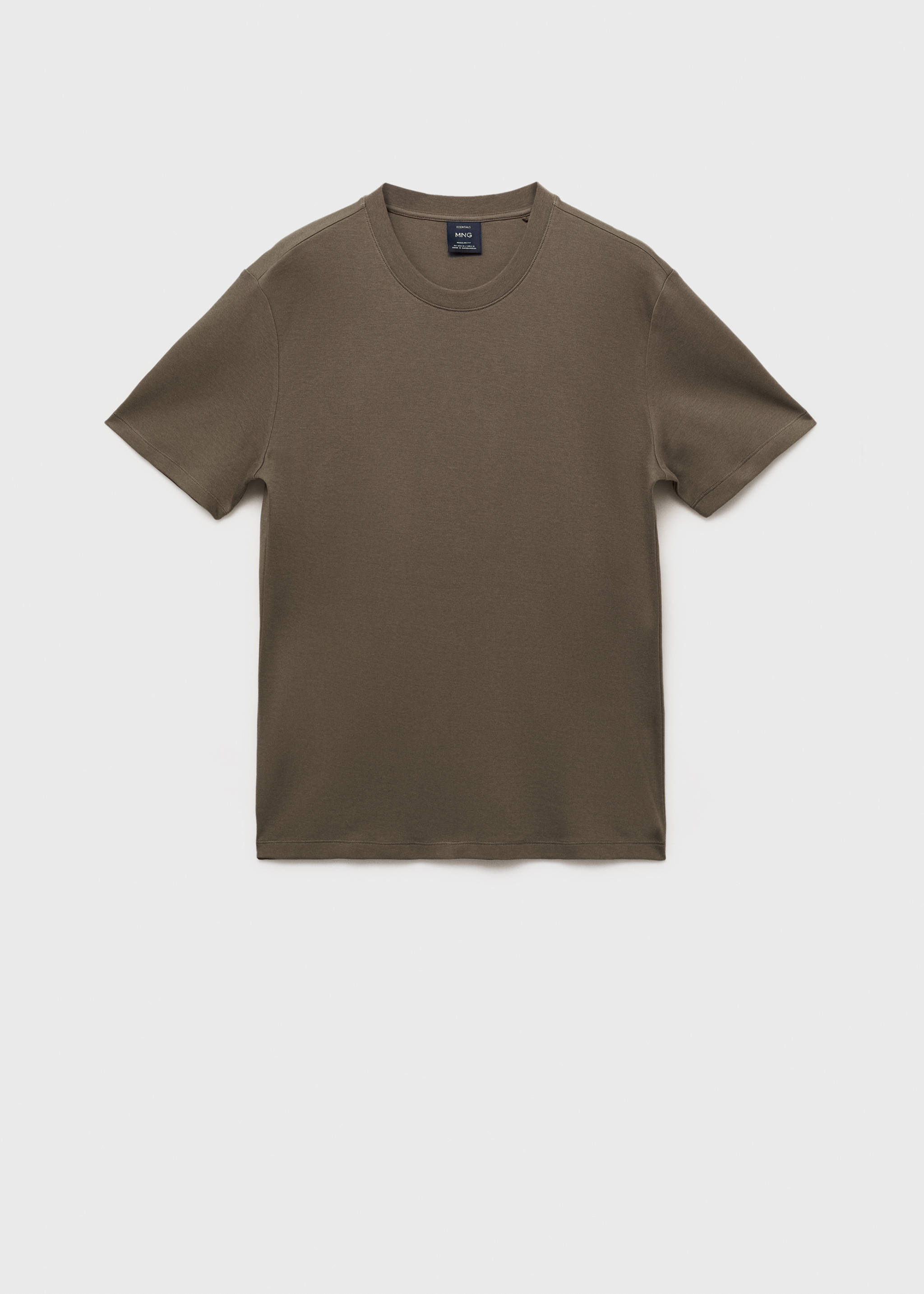 Medium weight regular fit T-shirt - Article without model