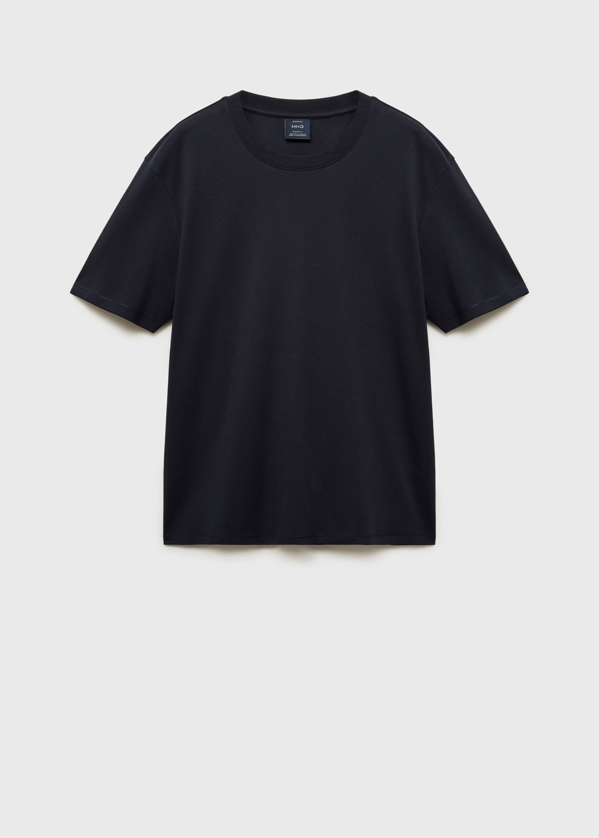 Medium weight regular fit T-shirt - Article without model