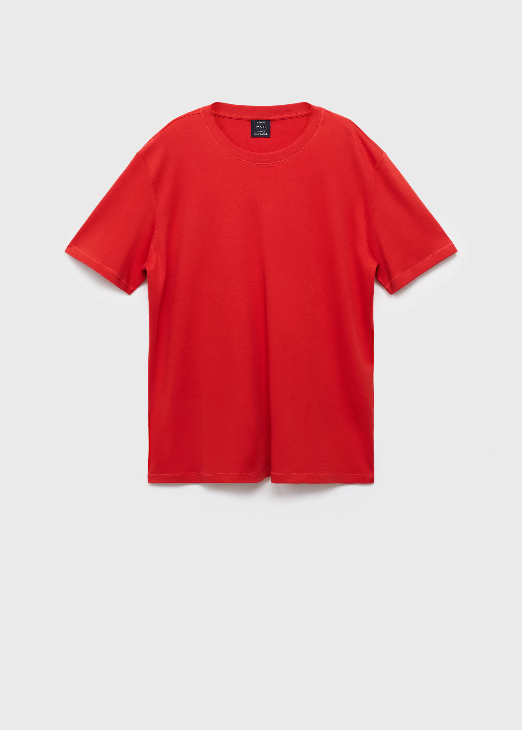 Medium weight regular fit T-shirt - Article without model