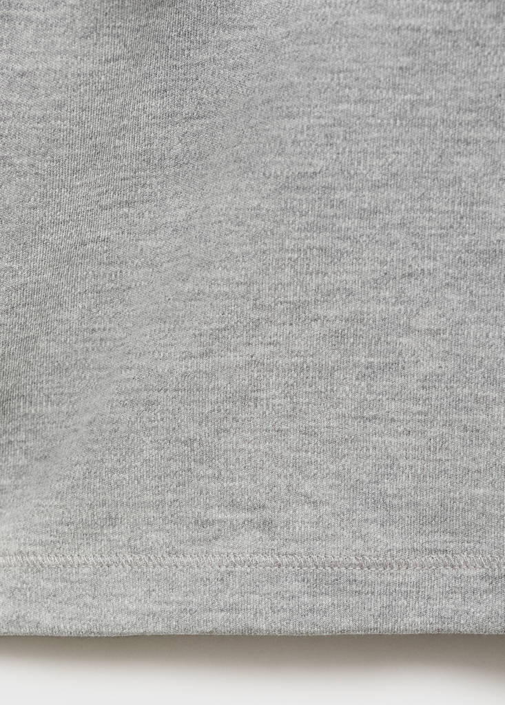 Medium weight regular fit T-shirt — Medium Heather Grey