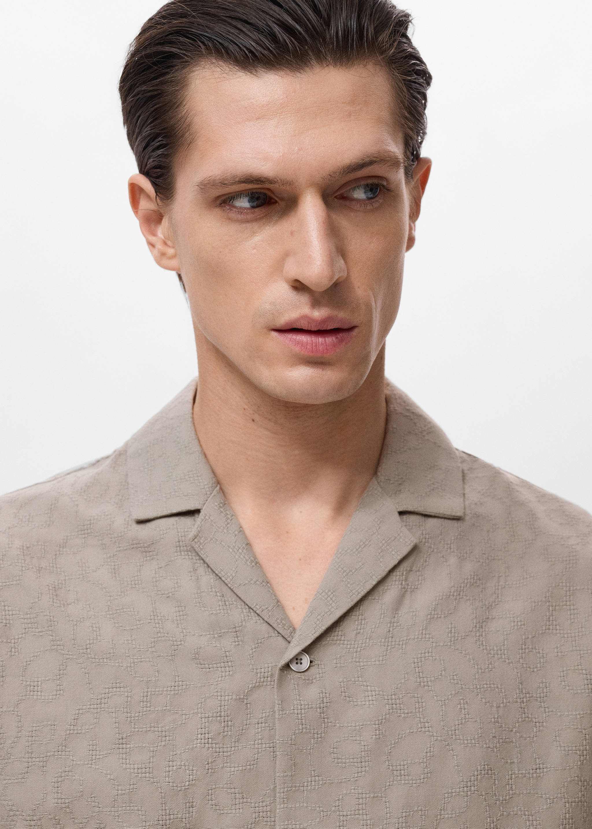 Camicia 100% cotone ricamata - Dettaglio dell'articolo 1