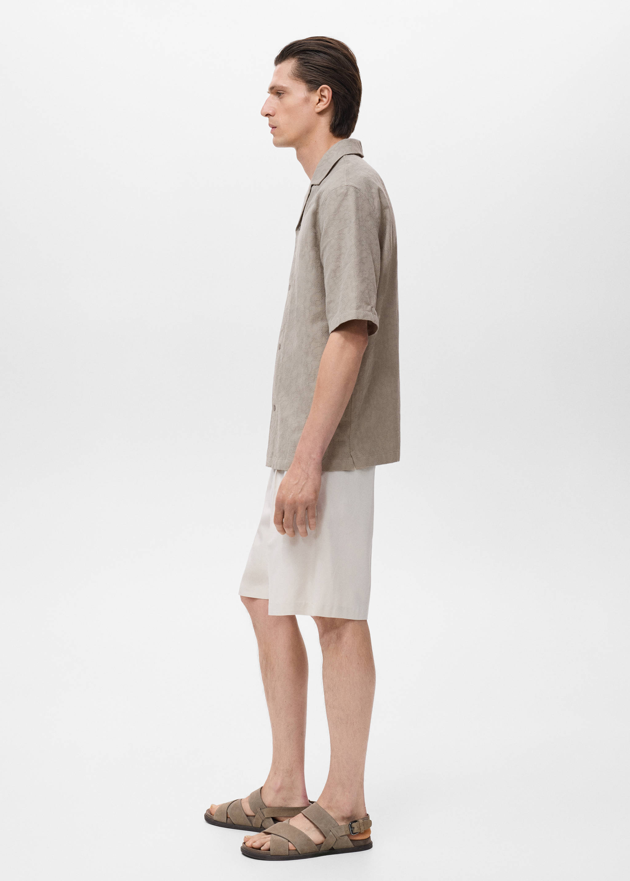 Camicia 100% cotone ricamata - Dettaglio dell'articolo 2