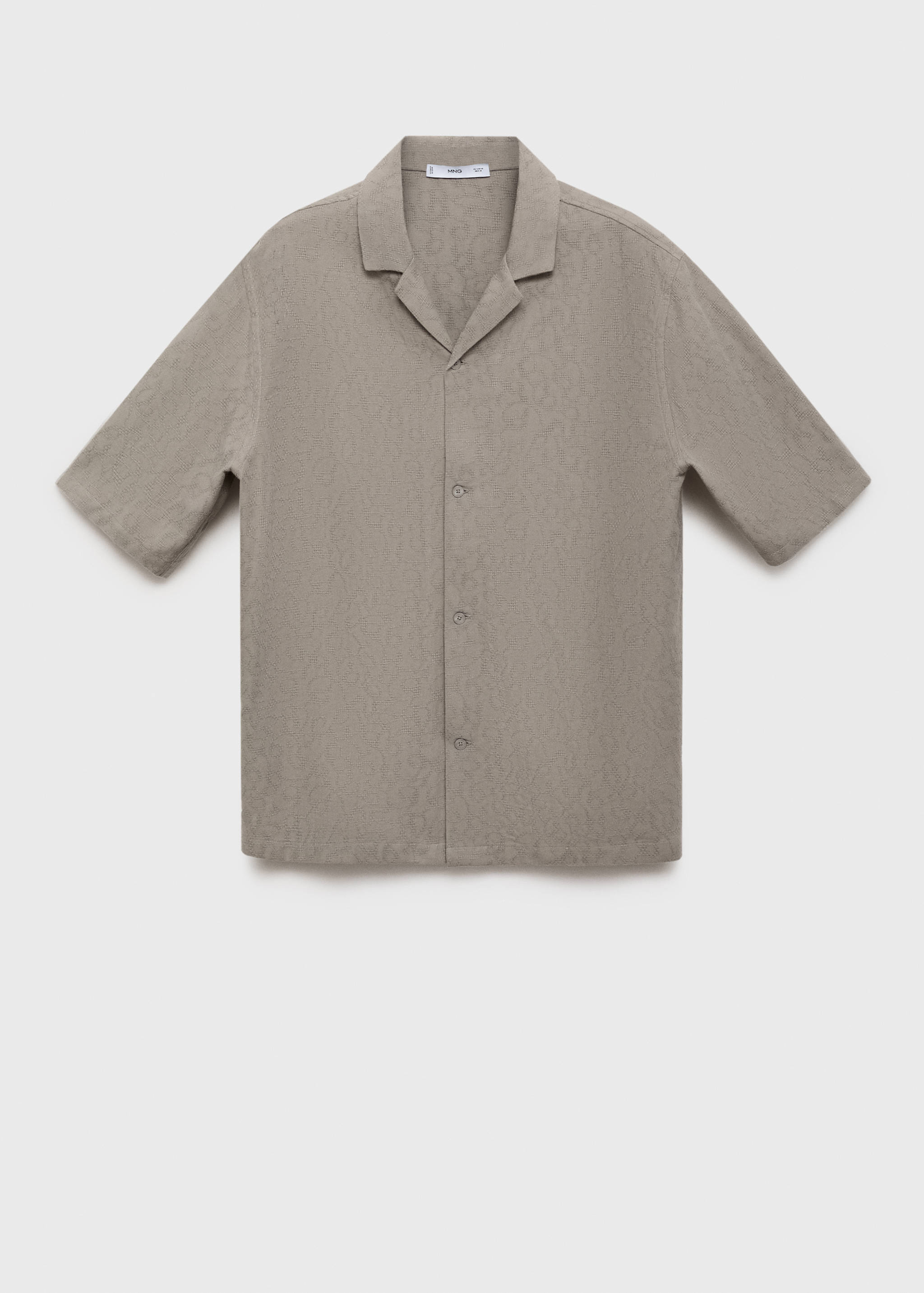 Camicia 100% cotone ricamata - Articolo senza modello