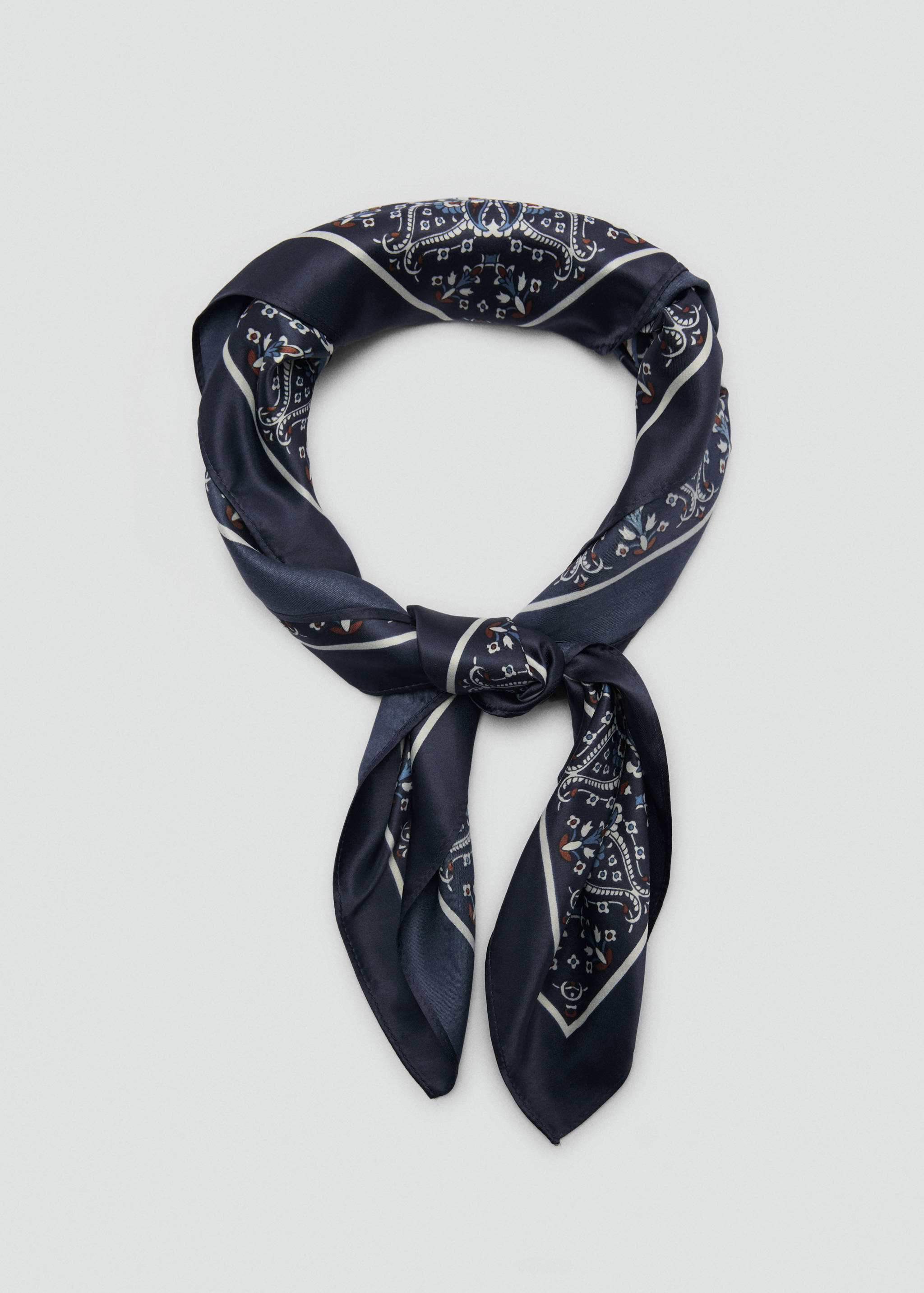 Paisley print scarf - Details of the article 1