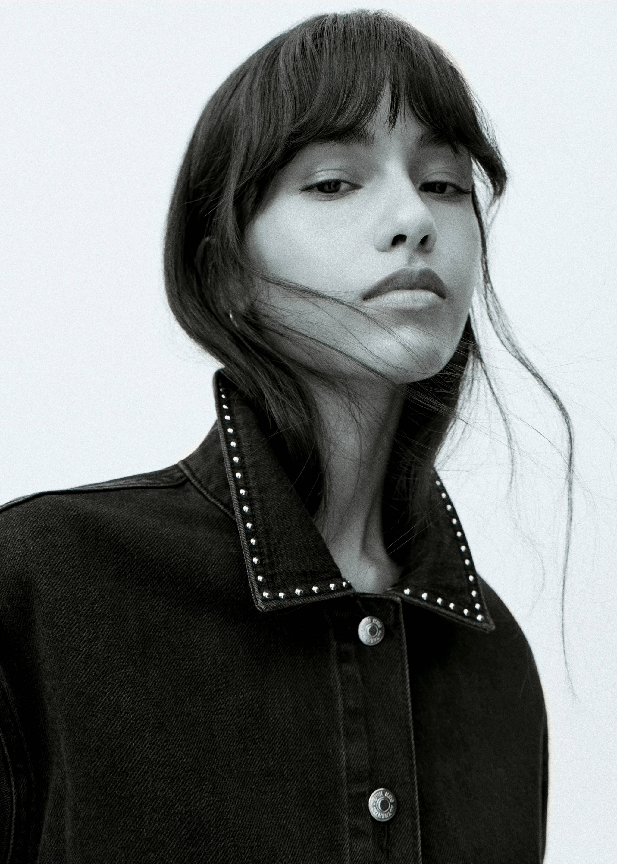 Studded denim jacket - Details of the article 1