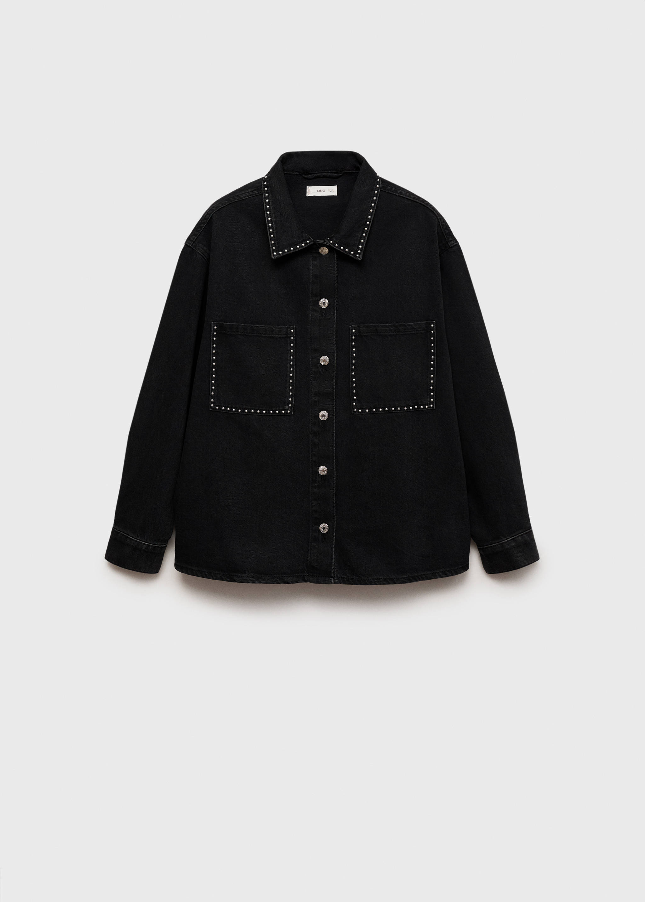 Studded denim jacket - Article without model