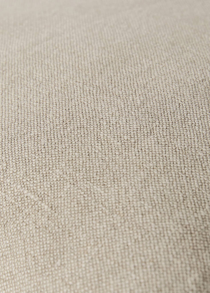 Linen garment-dyed cushion cover 45x45 cm — Beige