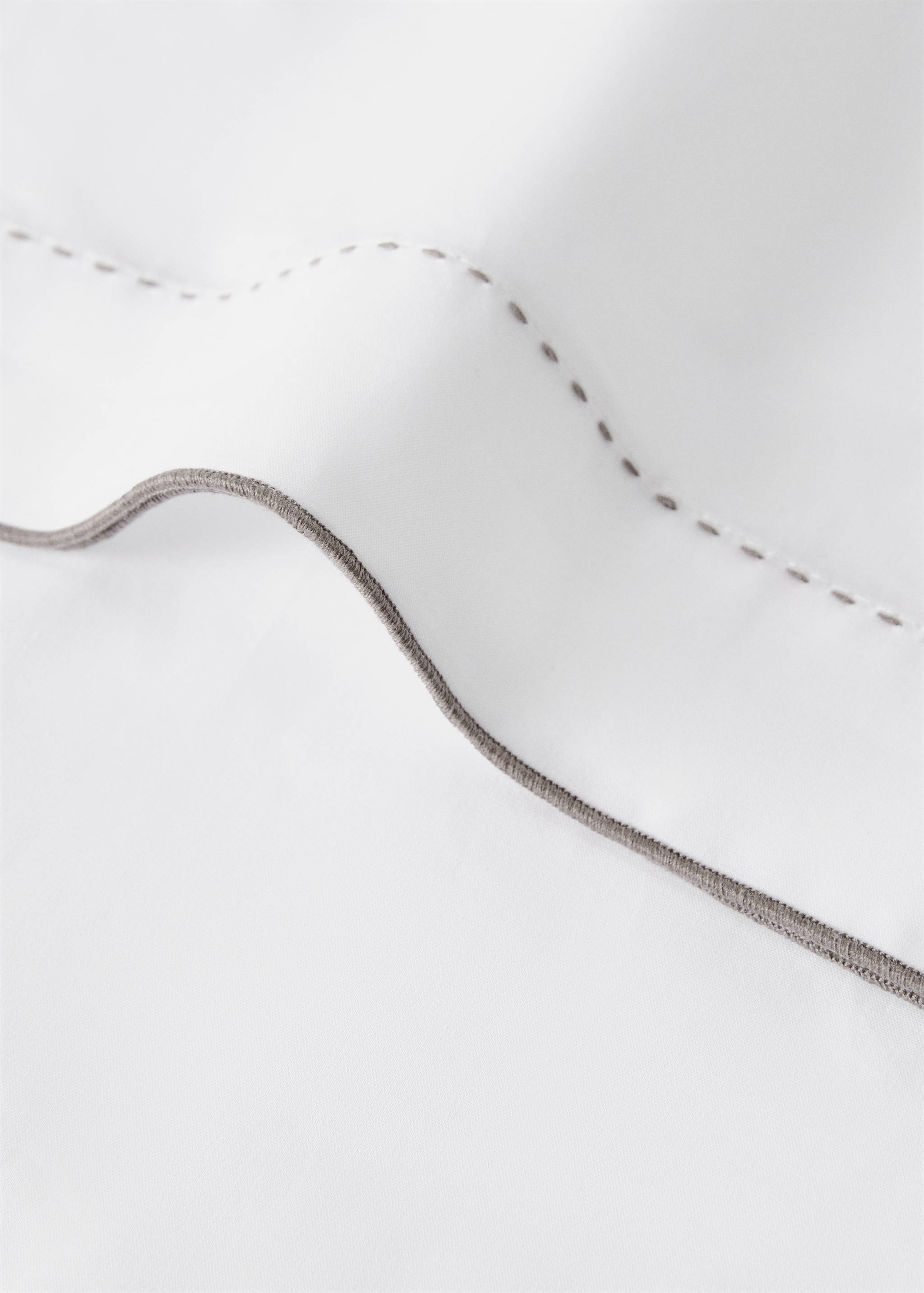 Poszewka na poduszkę z bawełnianego perkalu (200 TC) 45 x 110 cm - Szczegóły artykułu 1