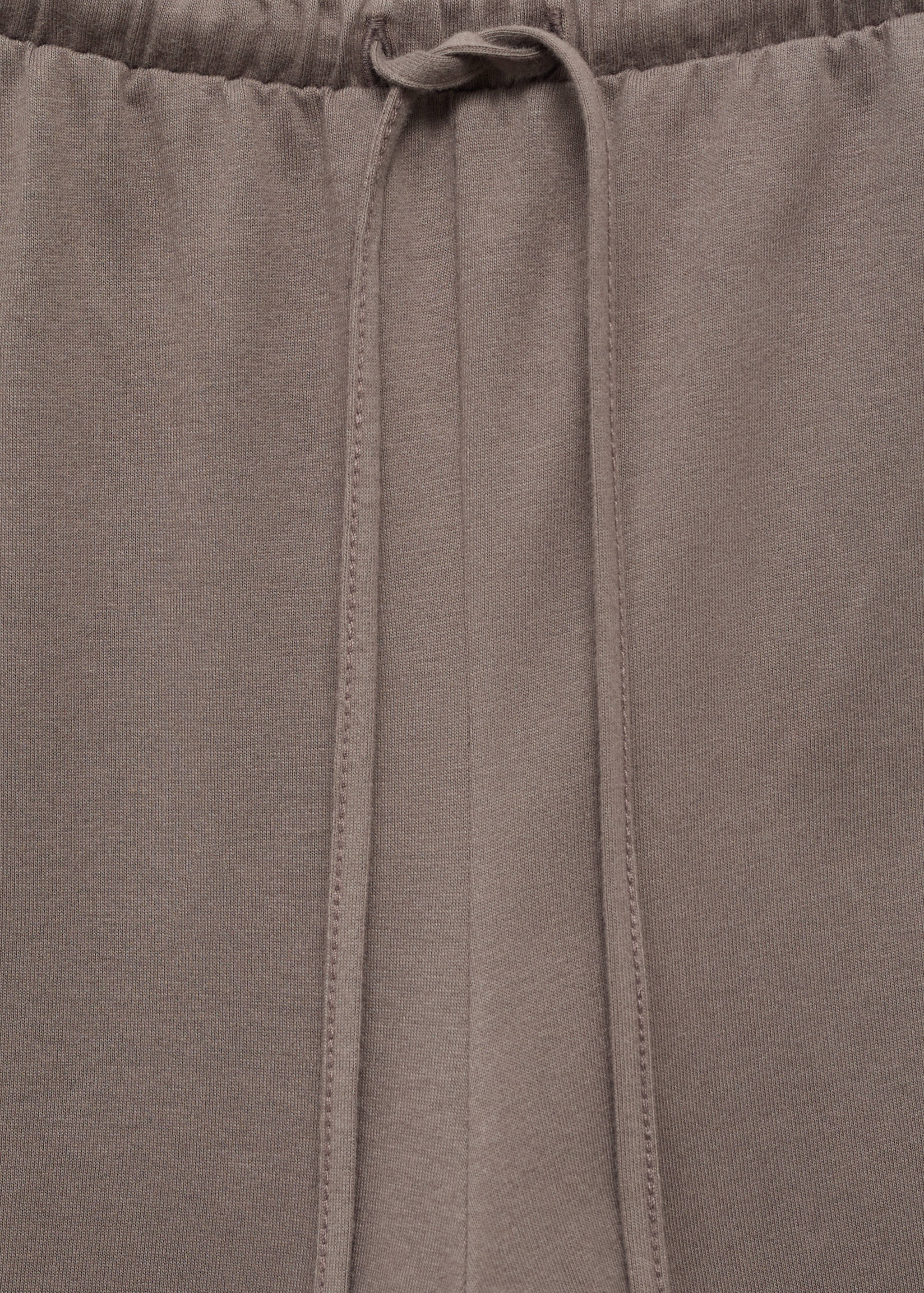 Soft-finish jogger trousers - Details of the article 8