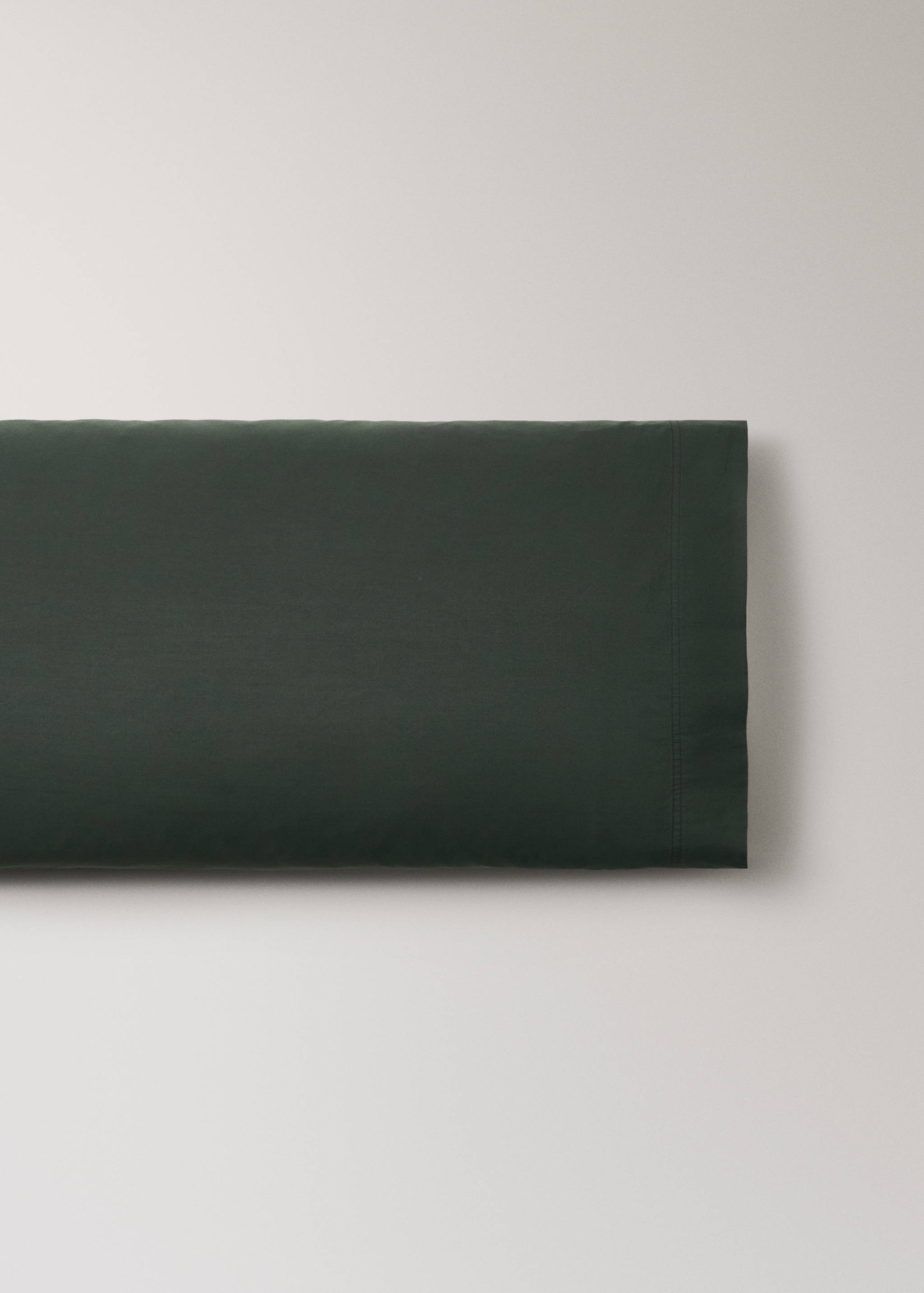 Cotton poplin double-stitched pillowcase 45x110 cm - Article without model