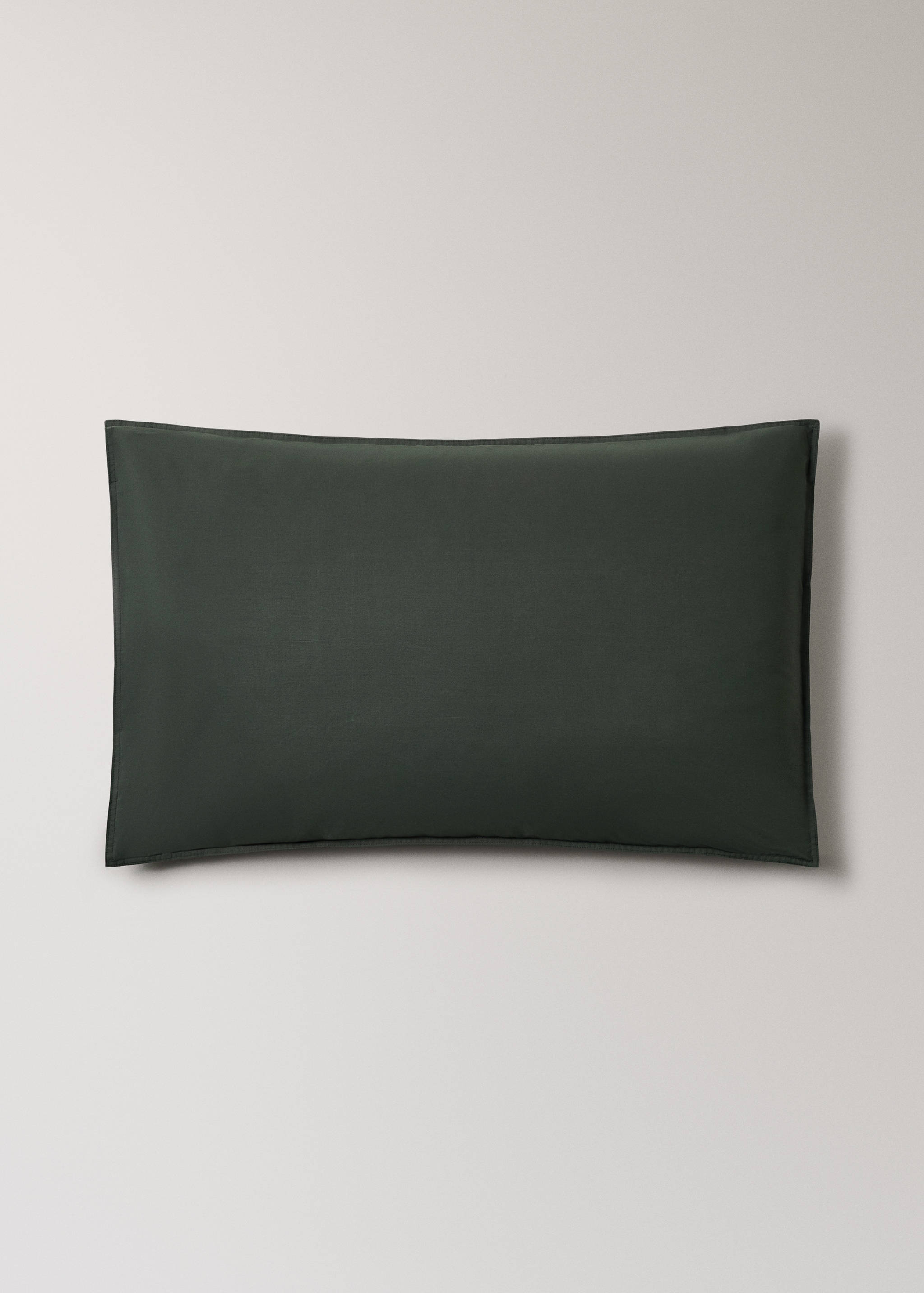 Two cotton poplin double-stitched pillowcases 50x75 cm - Article without model
