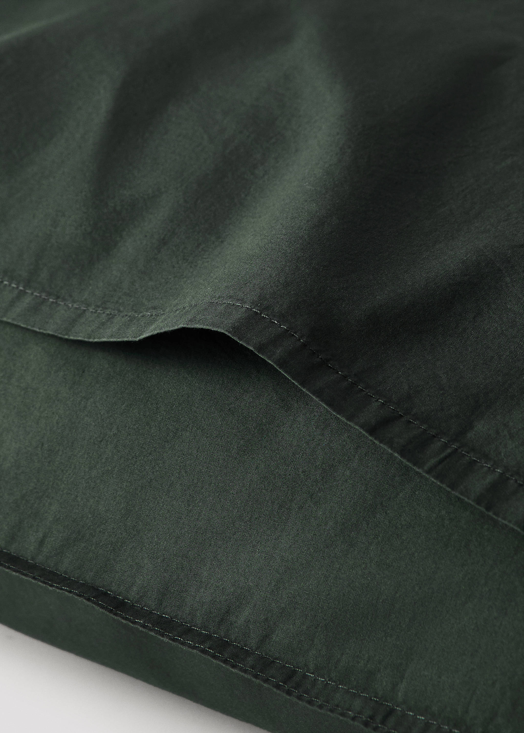 Two cotton poplin double-stitched pillowcases 50x75 cm - Details of the article 3