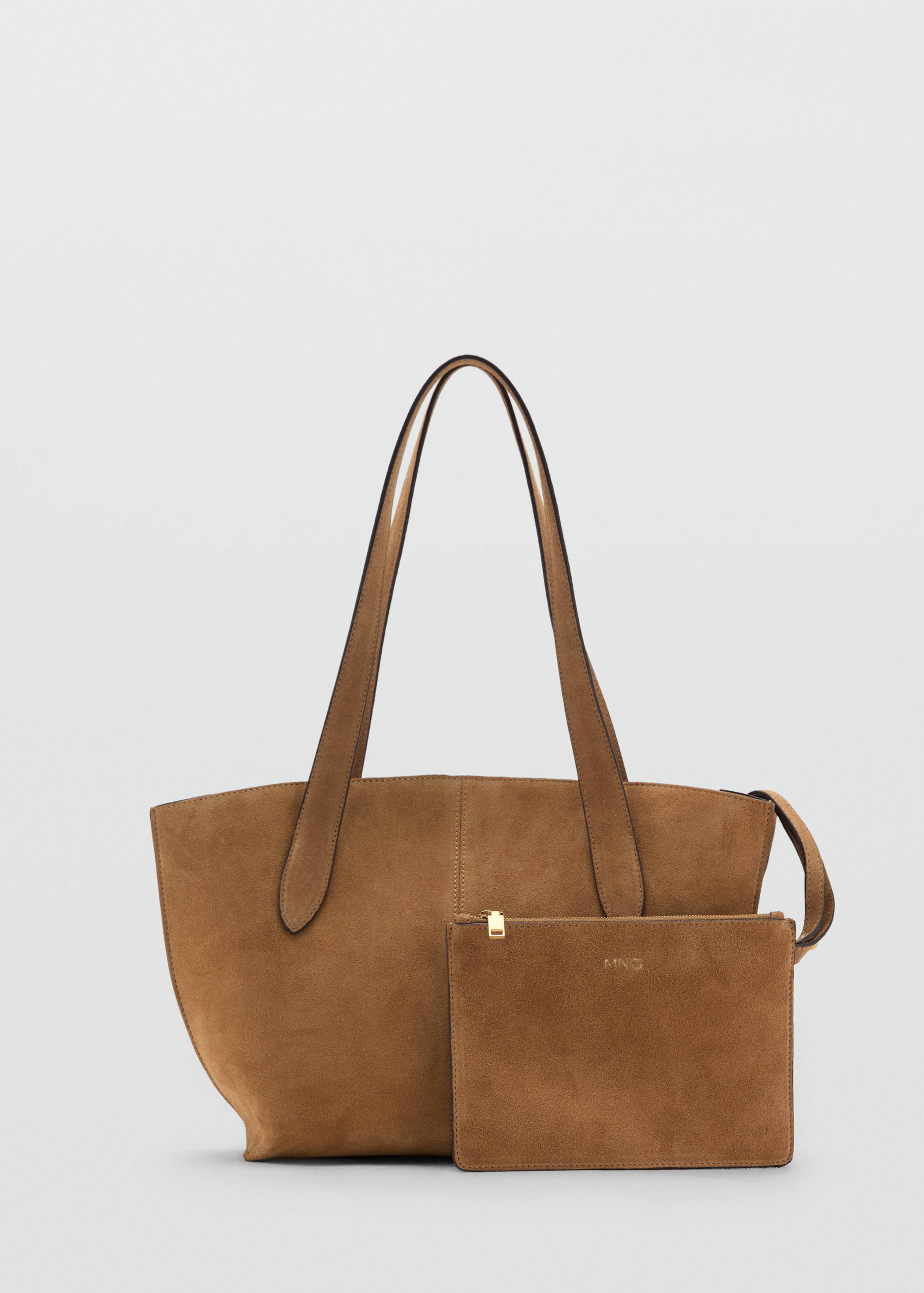 Mini sac cabas en suède - Article sans modèle