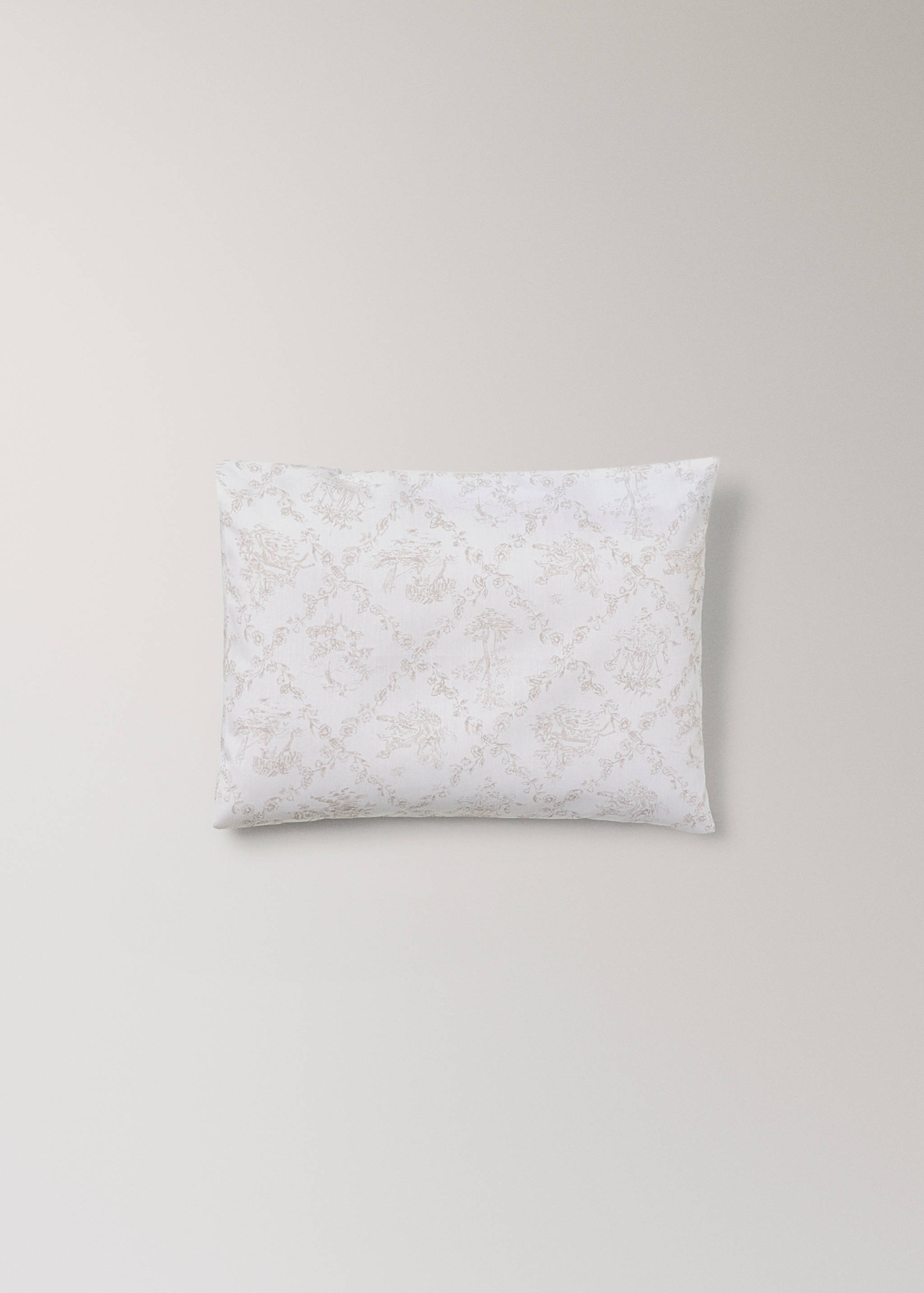 Σετ πανωσέντονο και μαξιλάρι για μικρή κούνια Toile de Jouy - Λεπτομέρεια του προϊόντος 2