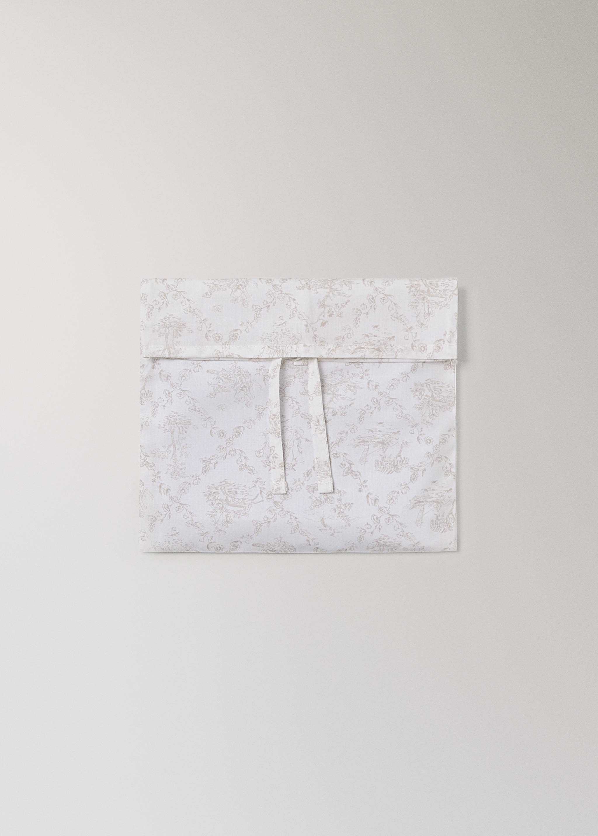 Σετ πανωσέντονο και μαξιλάρι για μικρή κούνια Toile de Jouy - Λεπτομέρεια του προϊόντος 5