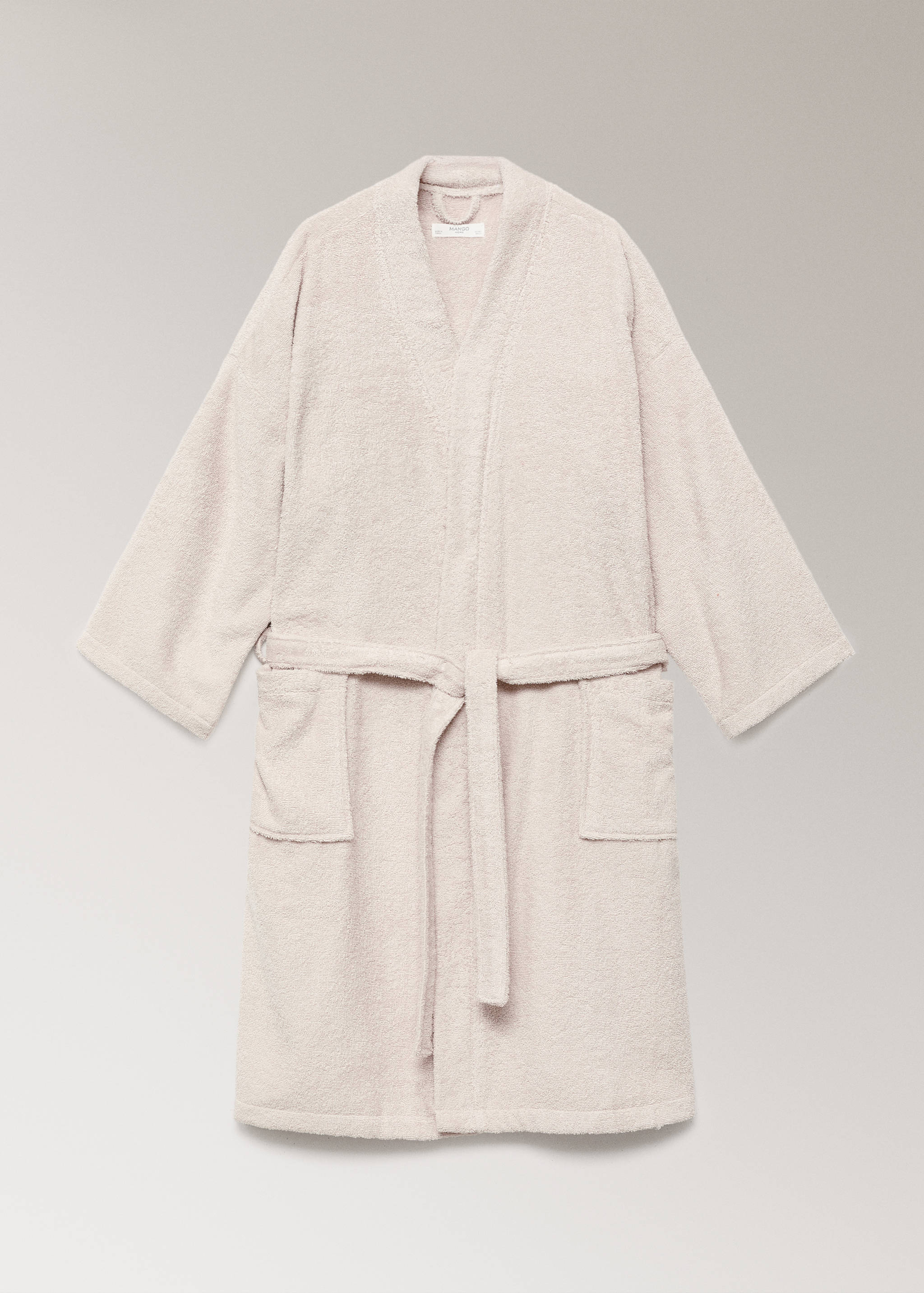 Terry cotton bathrobe - Article without model