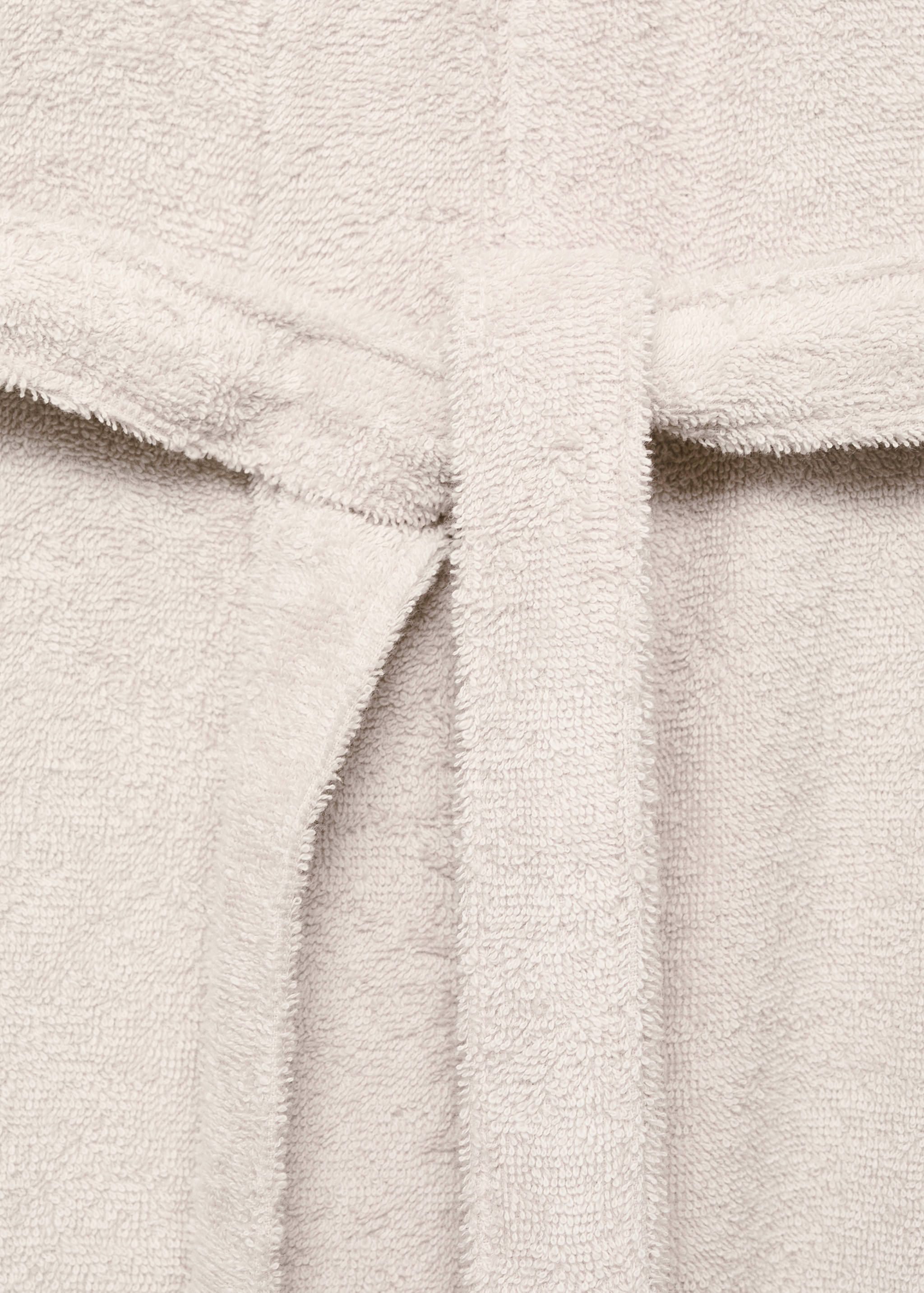 Terry cotton bathrobe - Details of the article 2