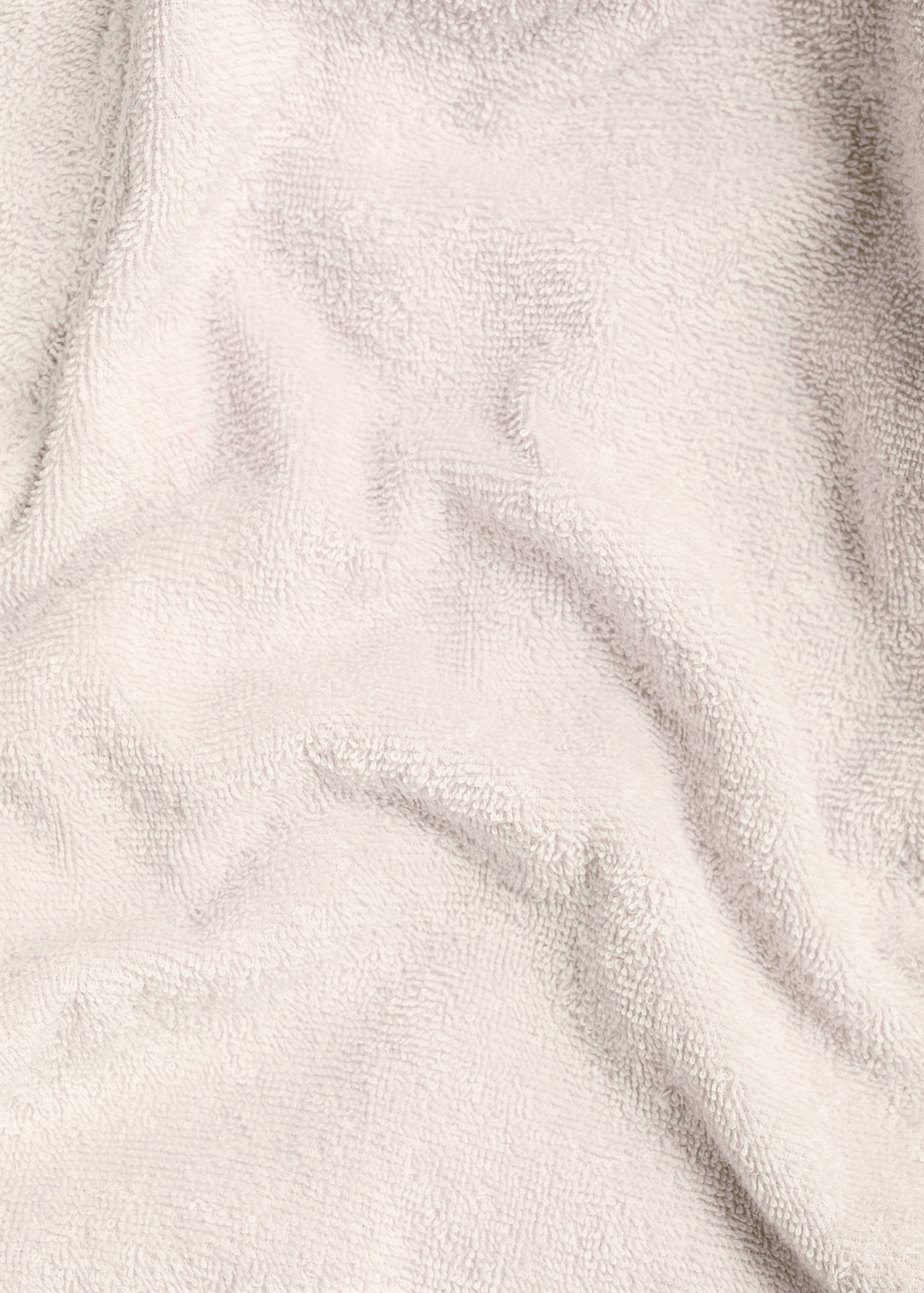 Terry cotton bathrobe - Details of the article 3