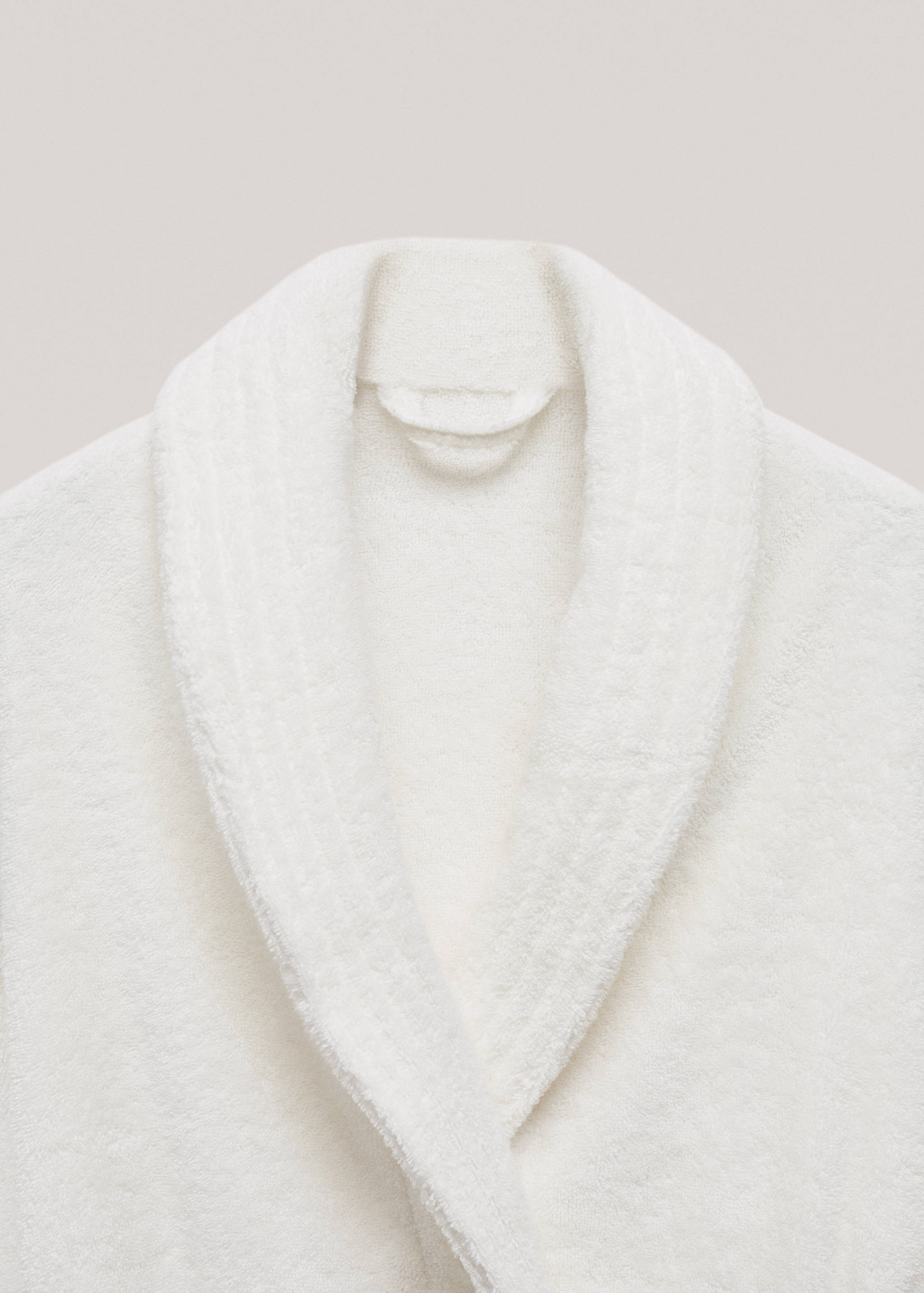 Soft cotton bathrobe - Details of the article 2