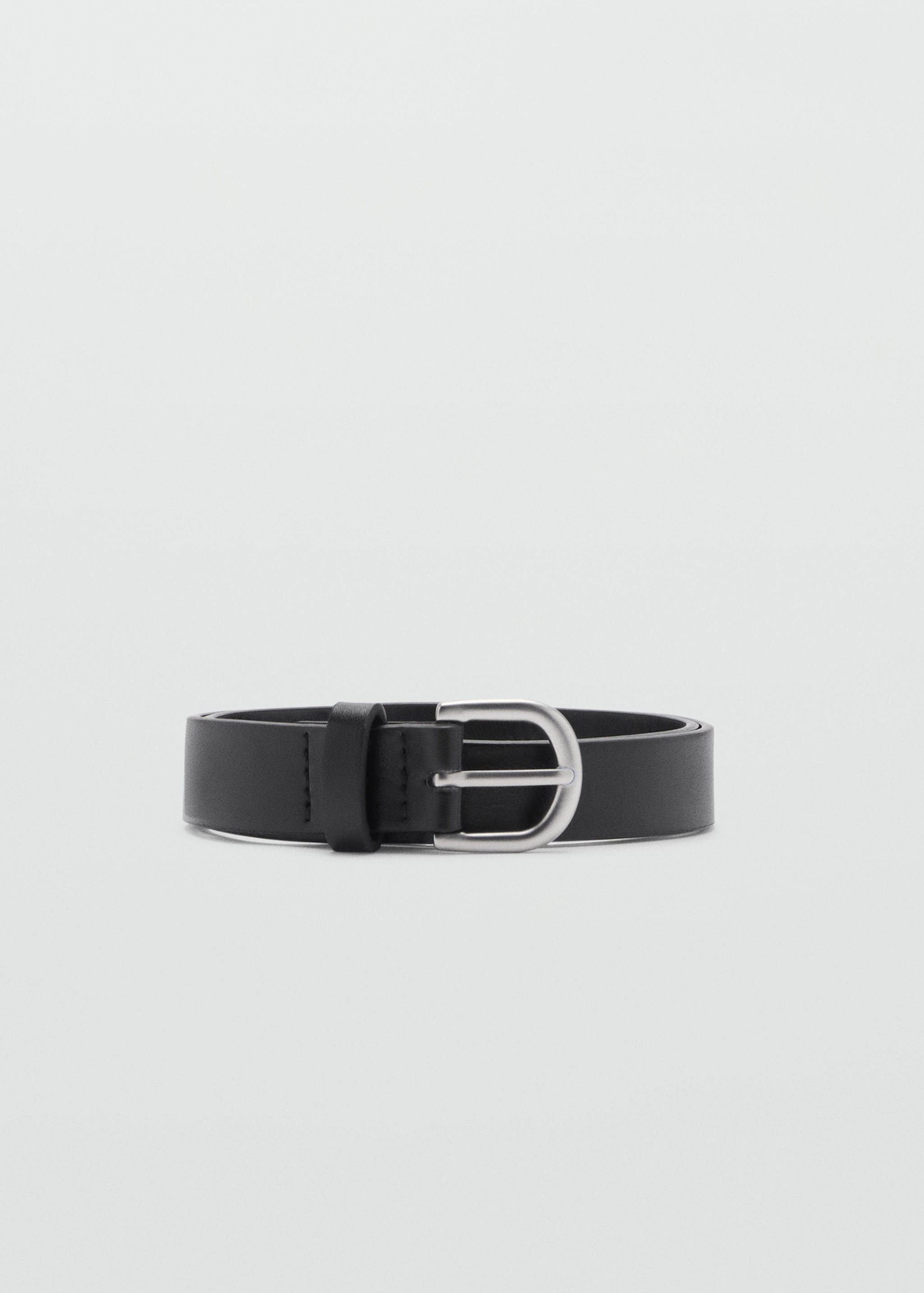 Faux-leather belt - Article without model