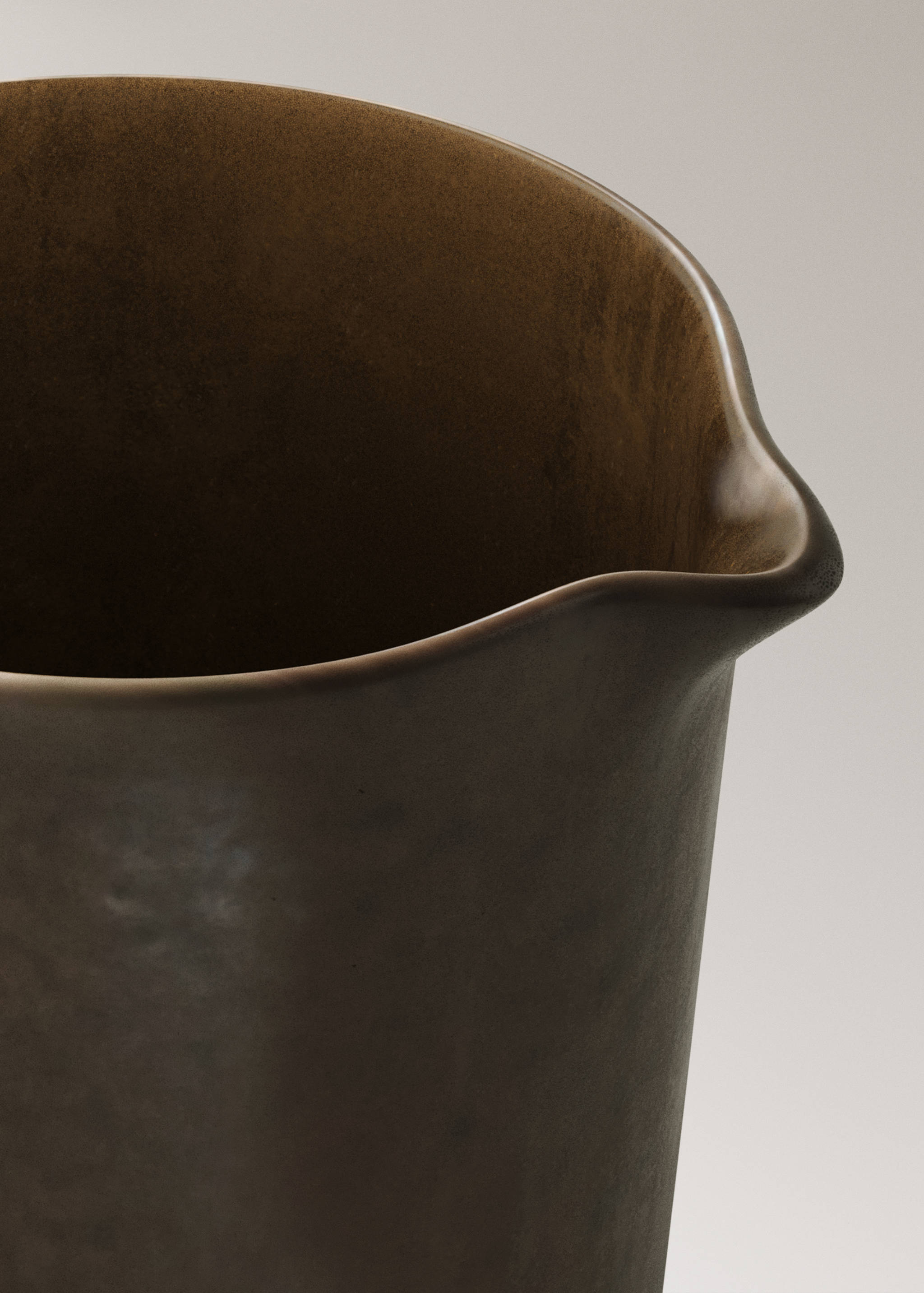 Matte stoneware jar - Details of the article 2