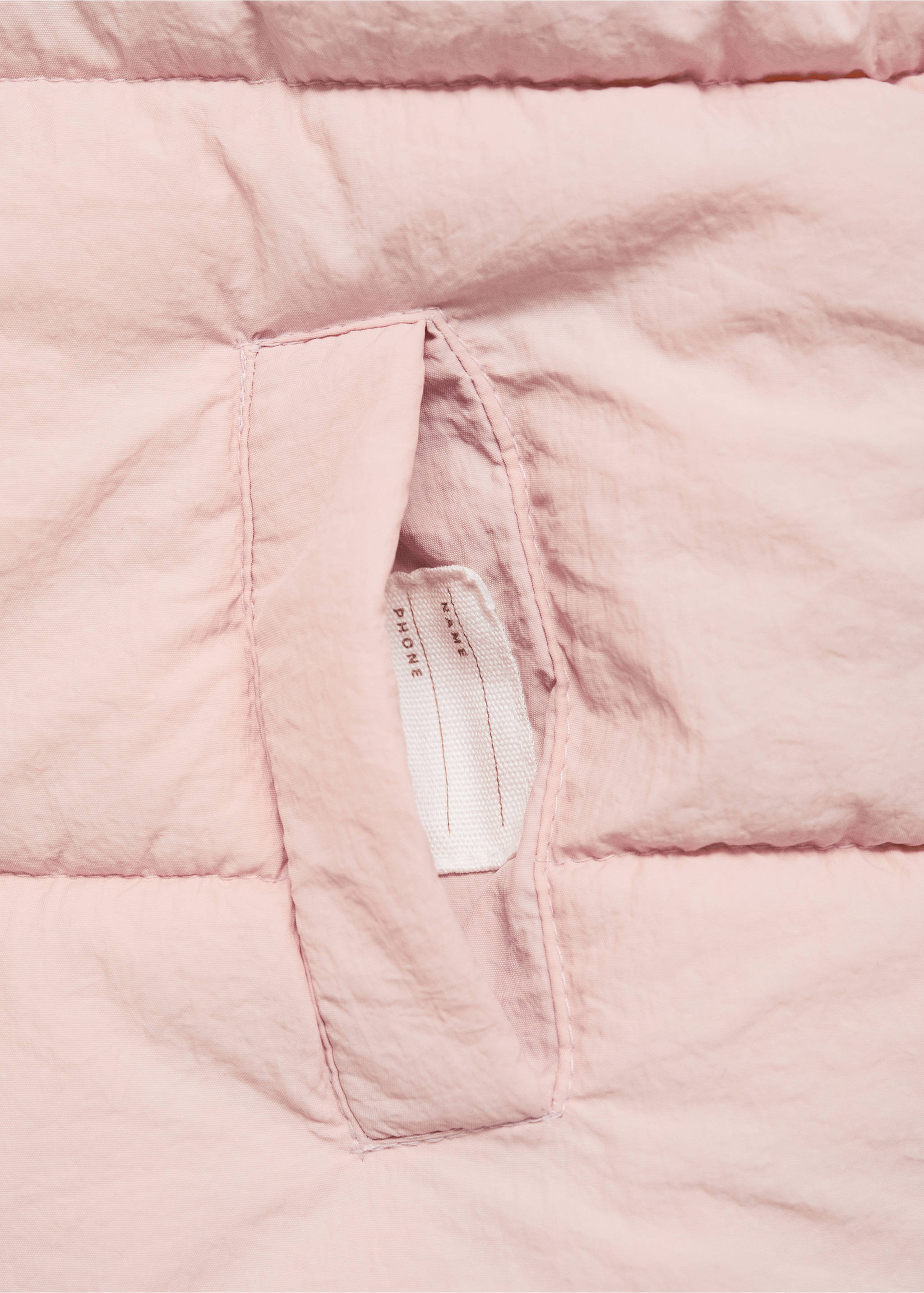 Chaleco acolchado reversible - Detalle del artículo 0, Rosa. Ref: 17062533-00.
