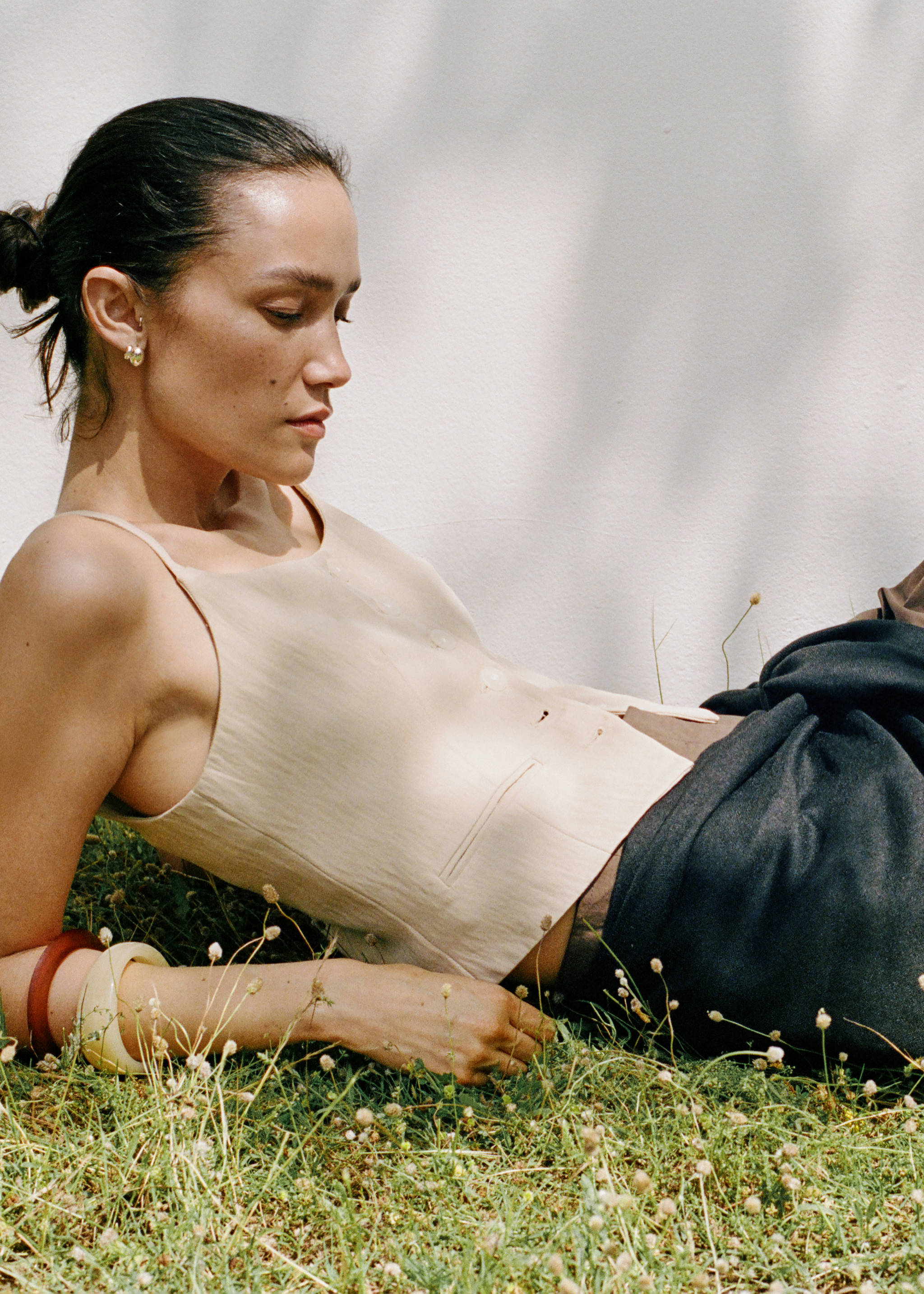 Lyocell suit vest - Details of the article 6