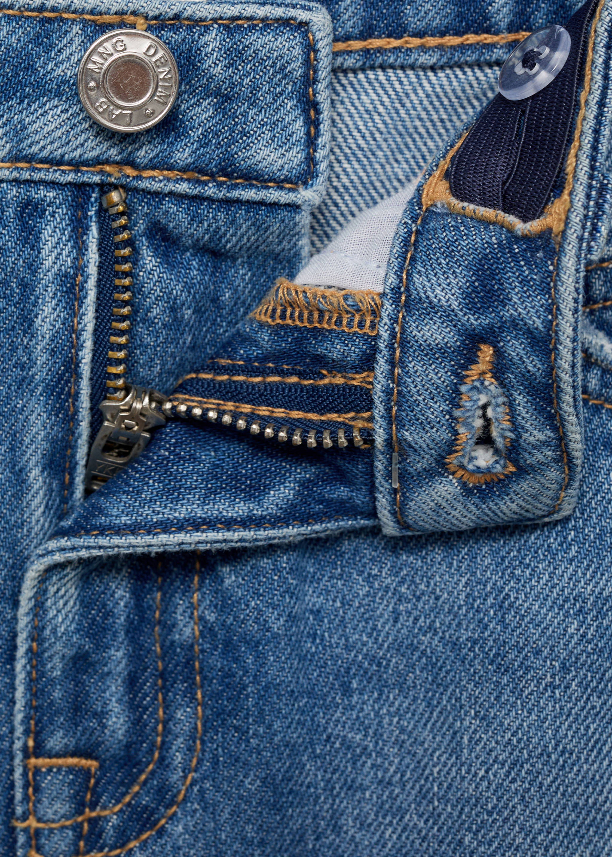 Denim short skirt - Details of the article 8