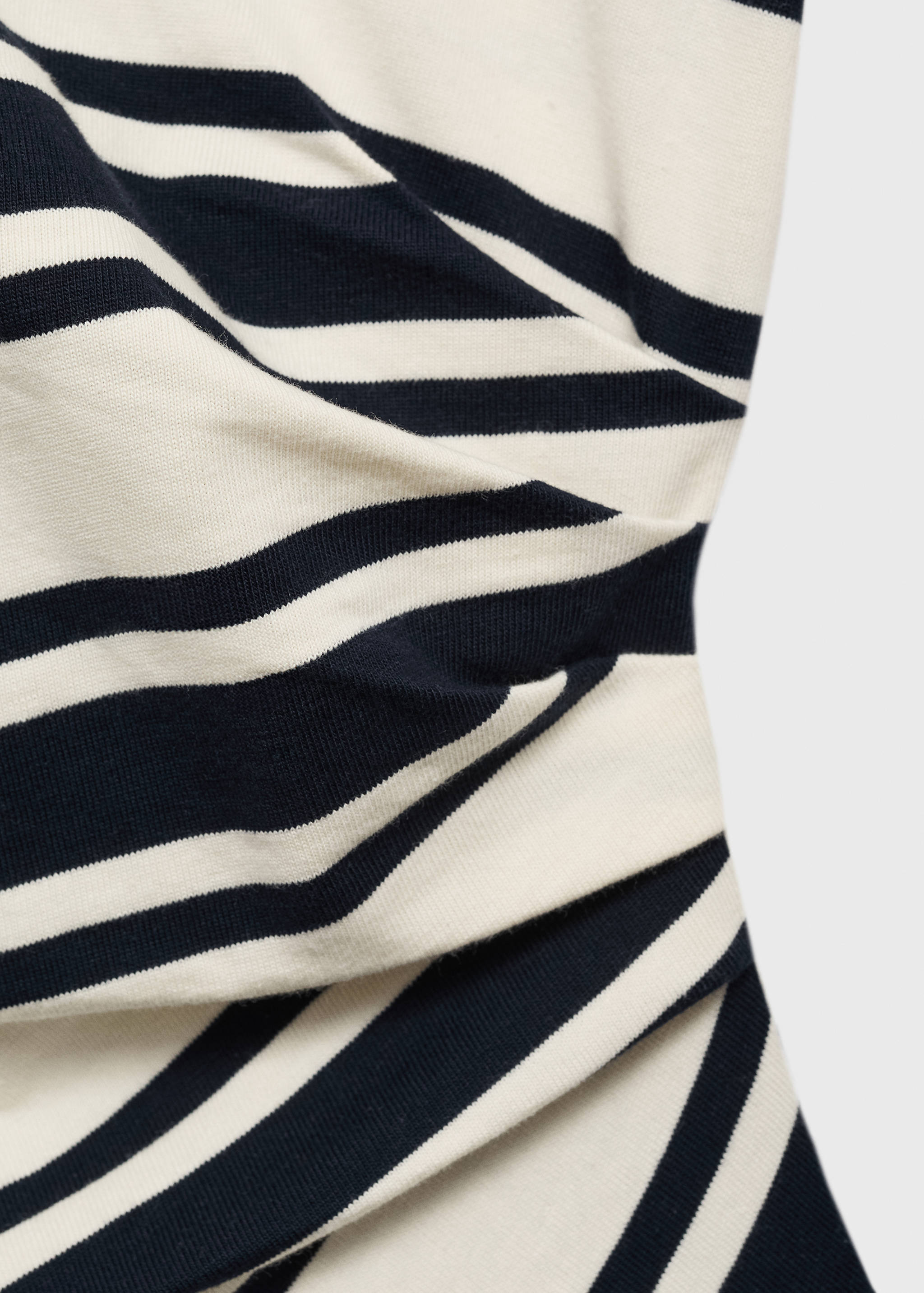 Mixed striped dress - Details of the article 8