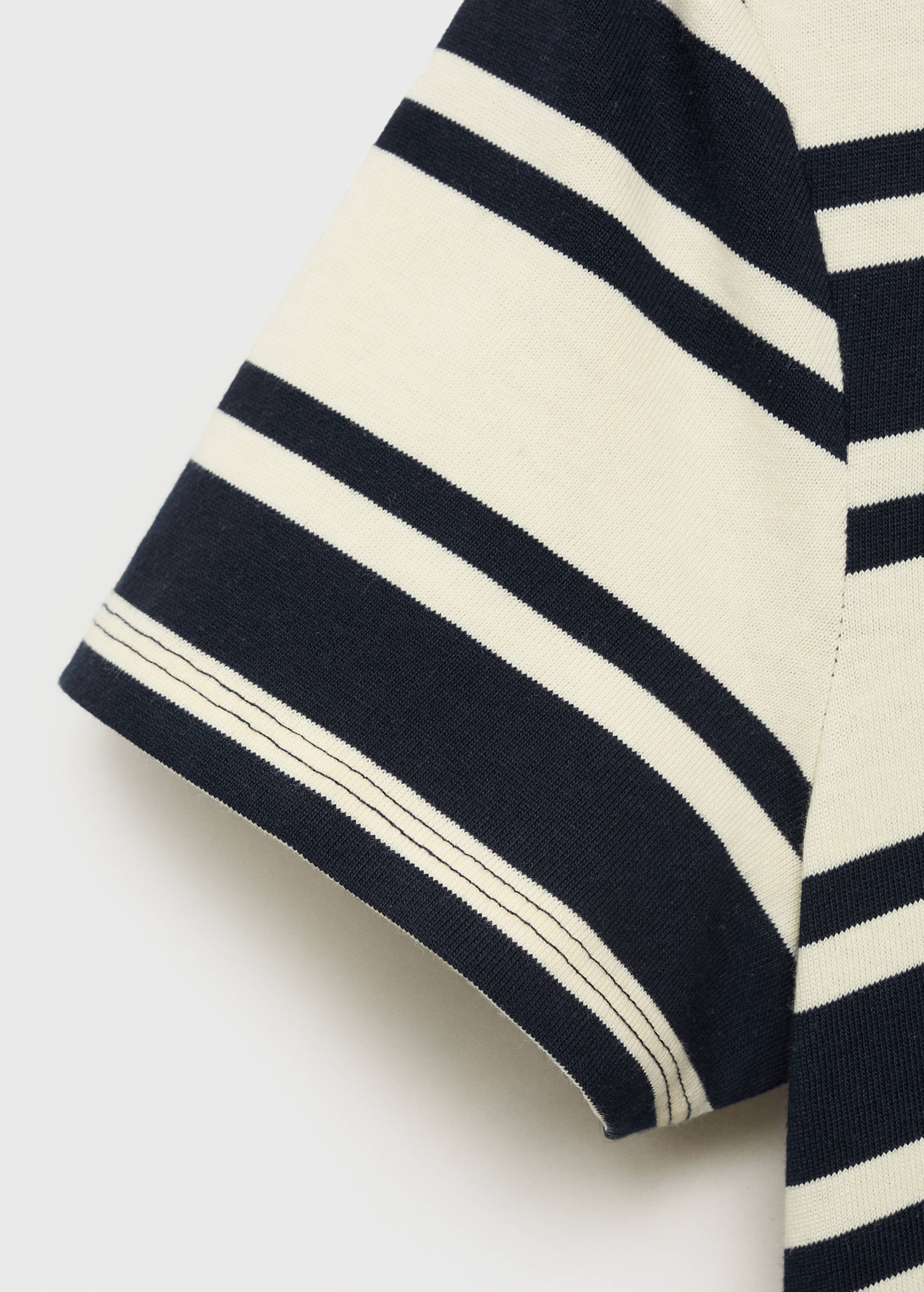 Mixed striped dress - Details of the article 0
