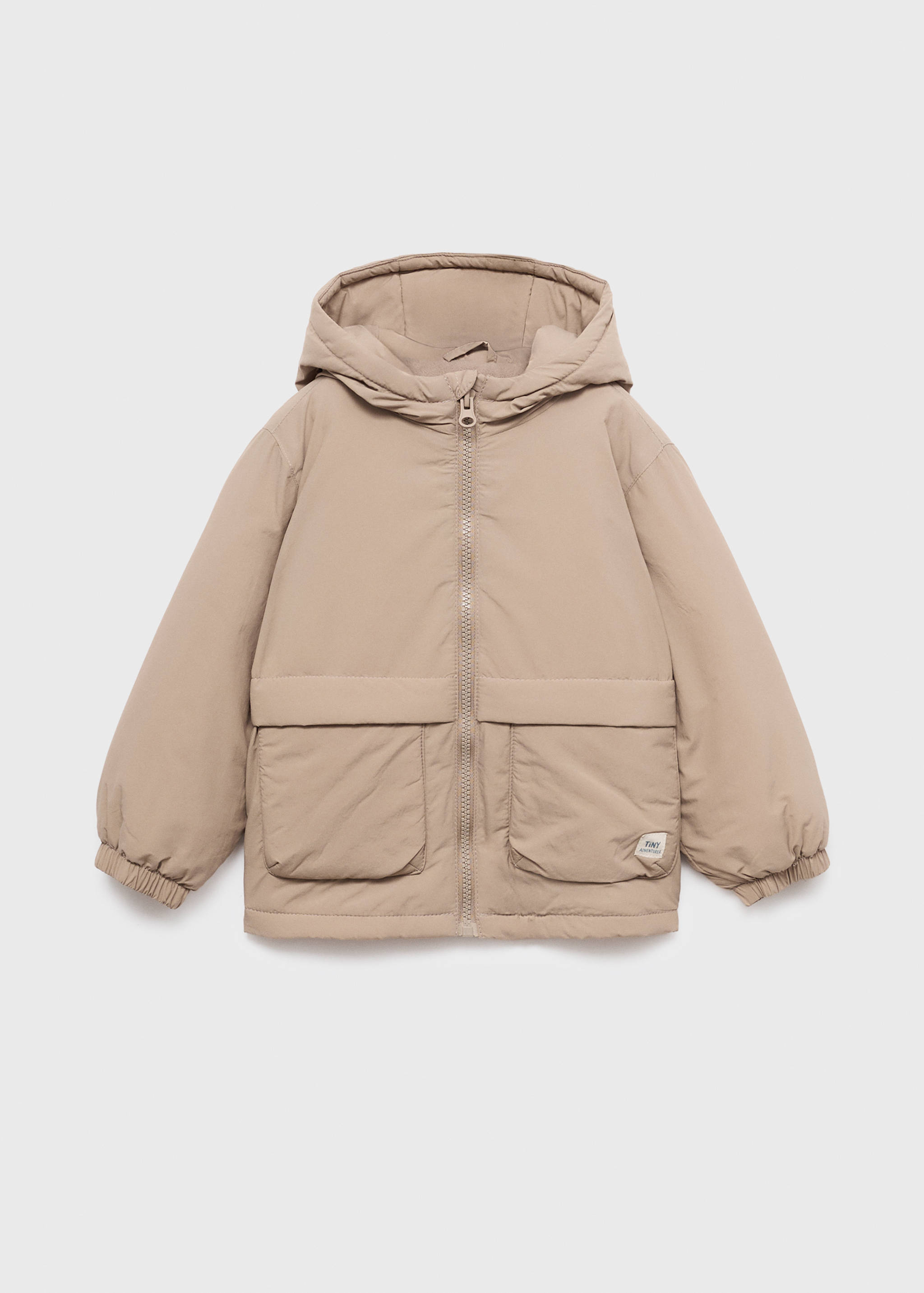 Hood puffer coat - Article without model