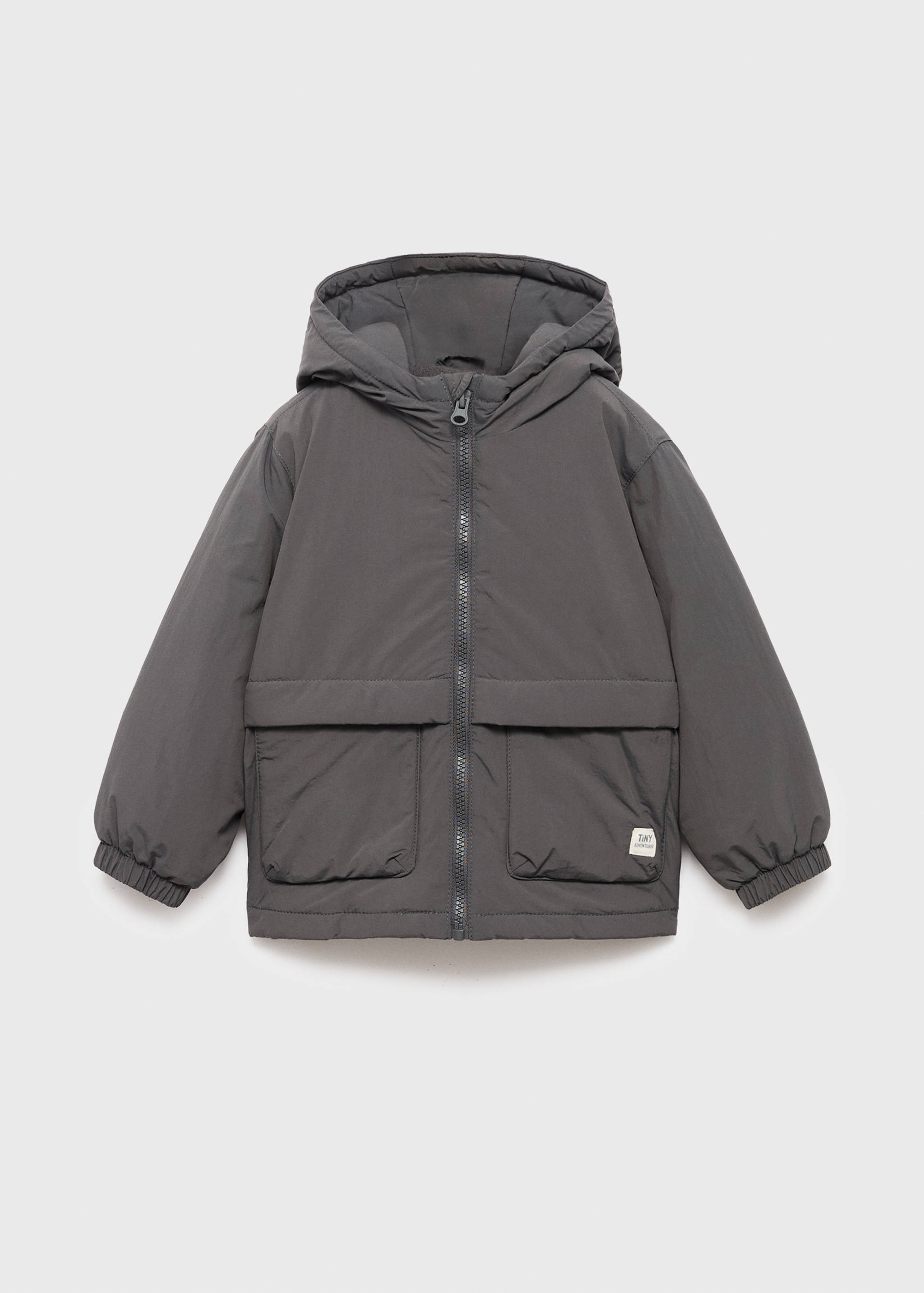Hood puffer coat - Article without model