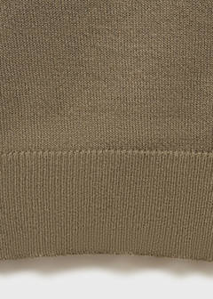 Fine-knit sweater with metallic detail — Medium Brown 10