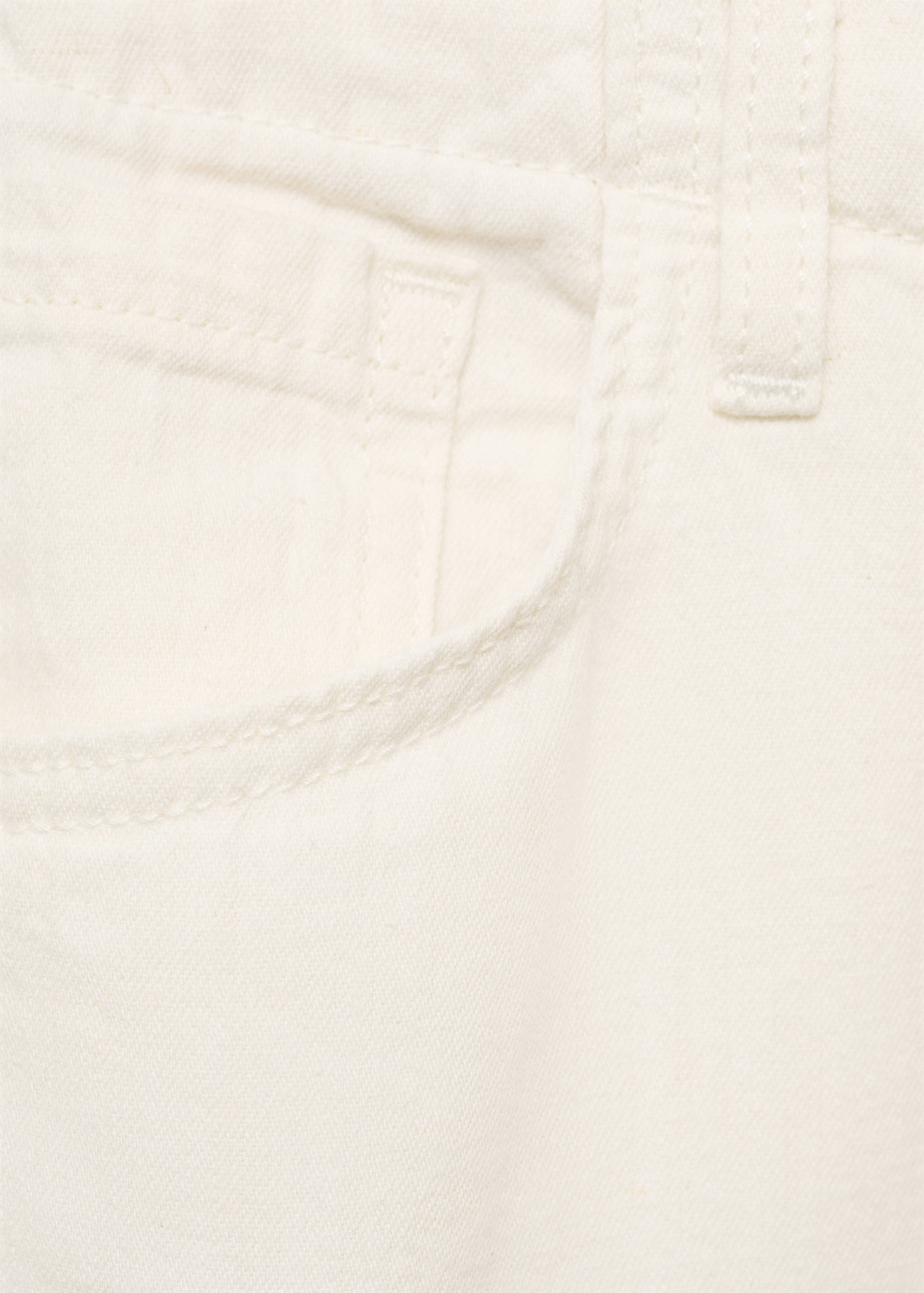Pantalón denim wide leg cinturón - Detalle del artículo 8